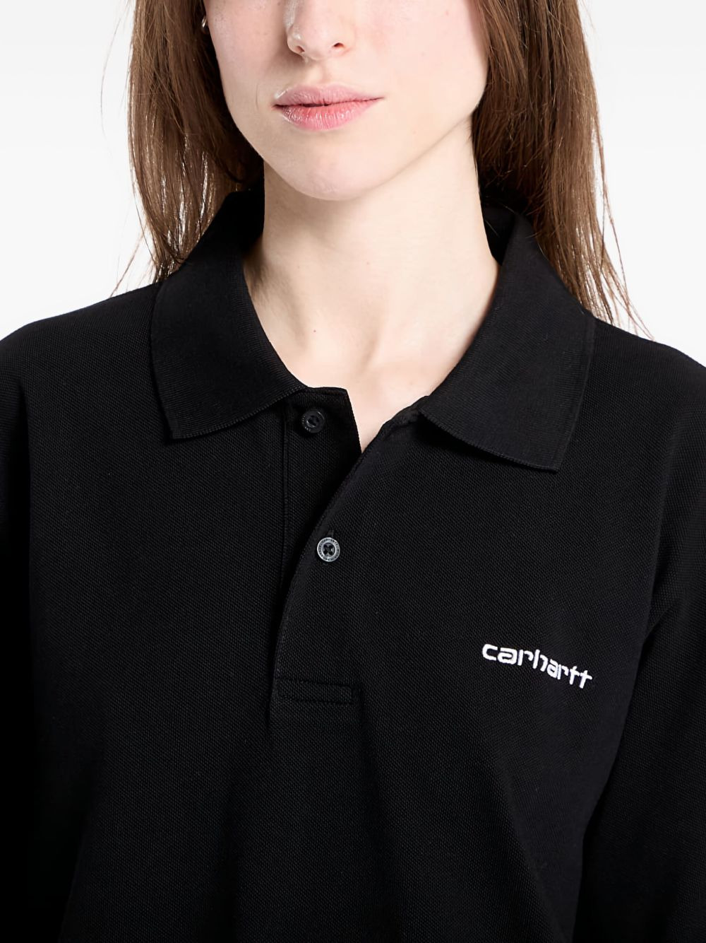 Script-logo polo shirt - 5