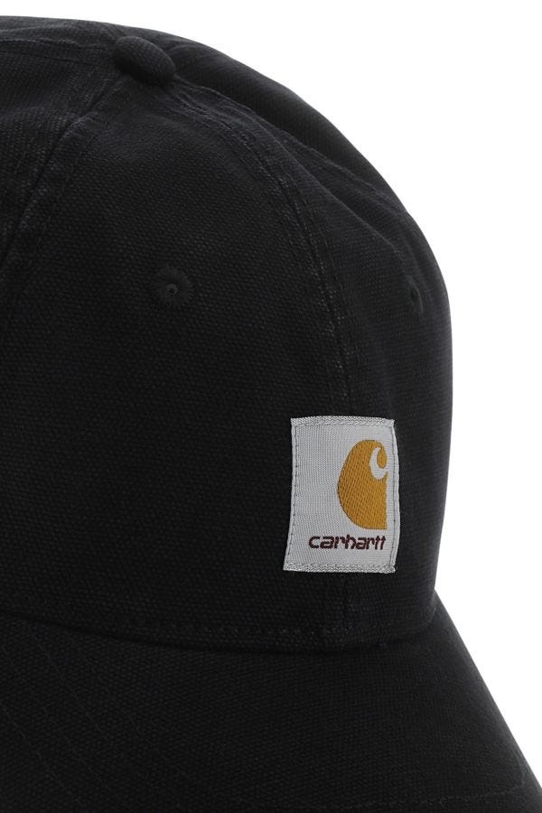 Black cotton Dunes cap - 4