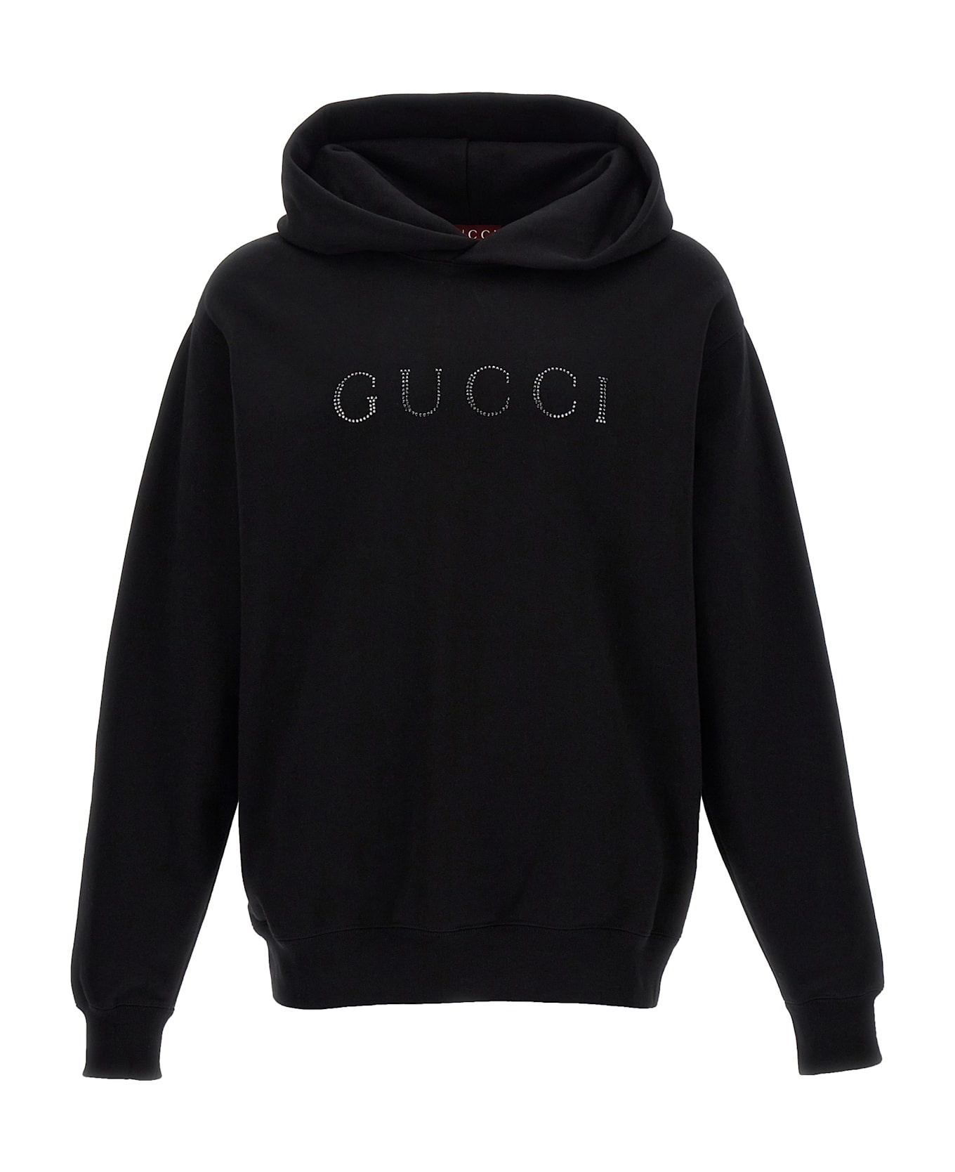 Rhinestone Logo Hoodie - 1