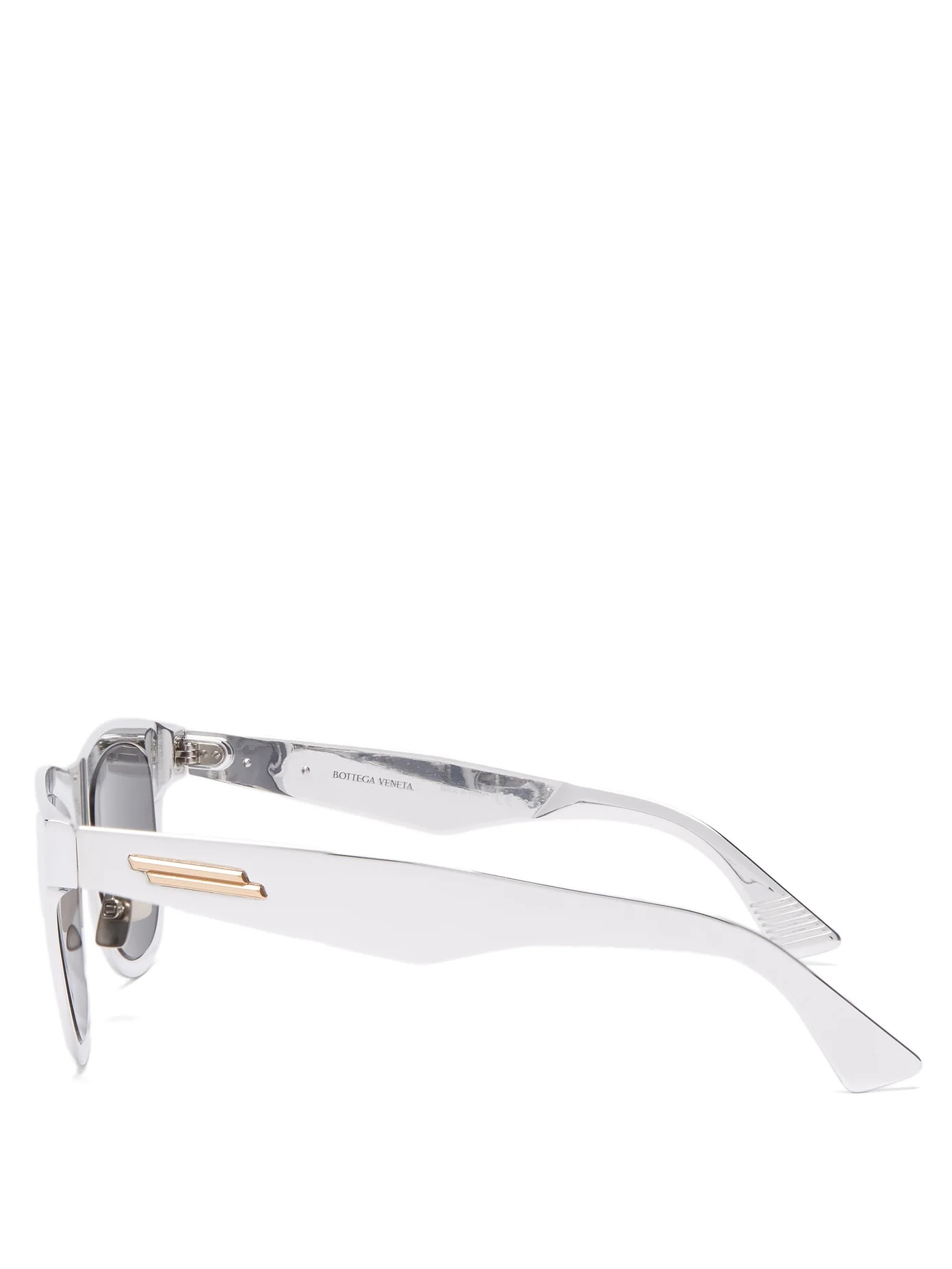 Mirrored round metal sunglasses - 4