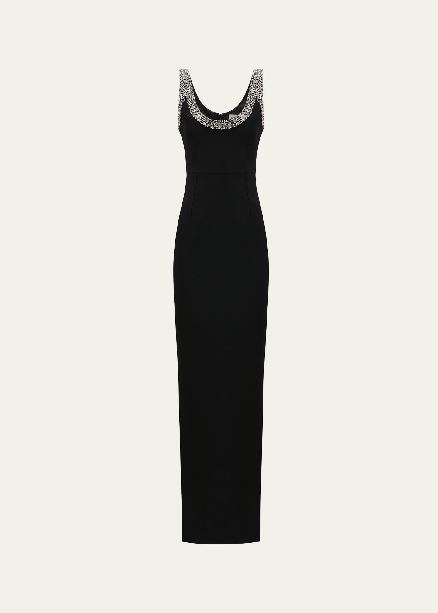 Manu Embellished Sleeveless Gown - 1