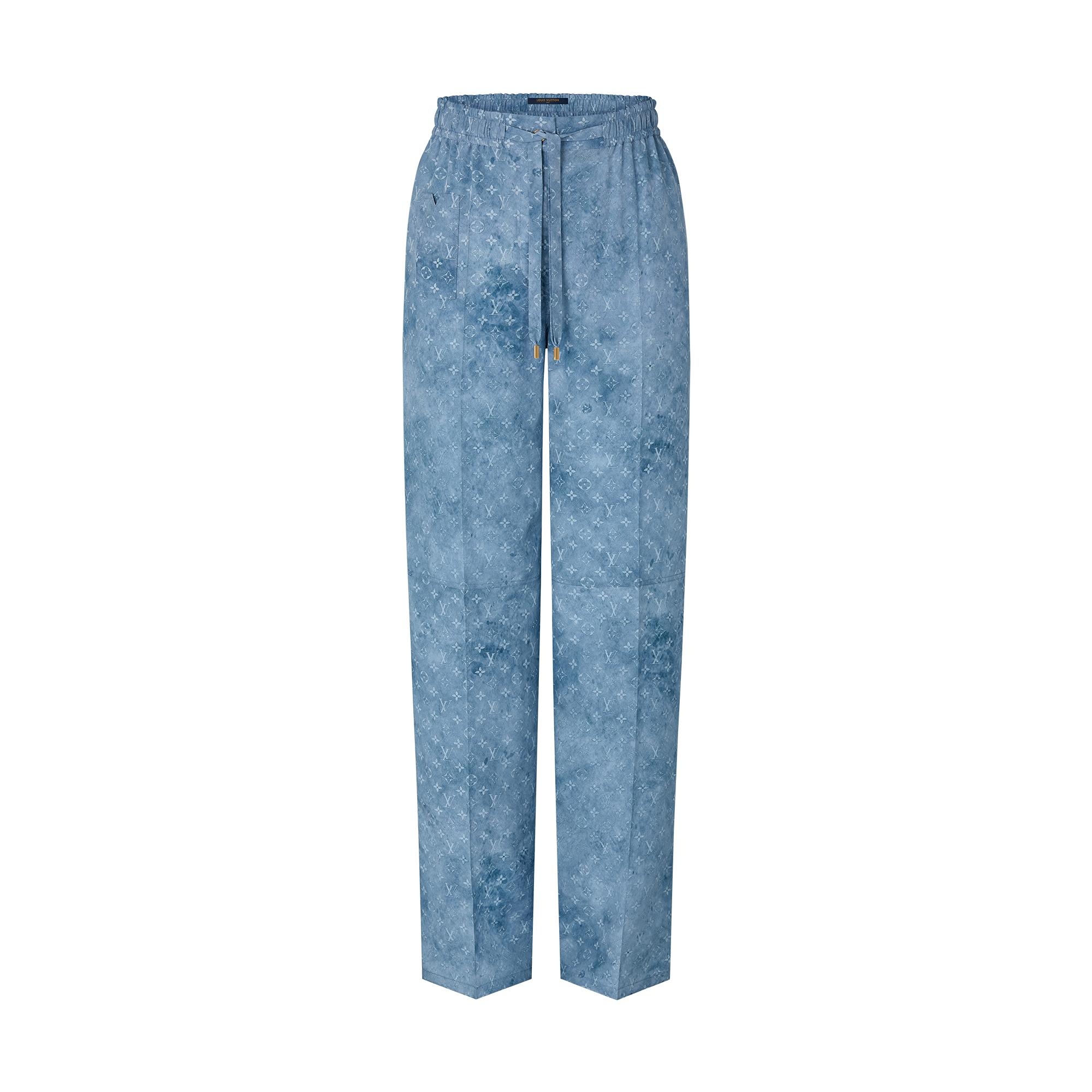 Washed Silk Pajama Pants - 1
