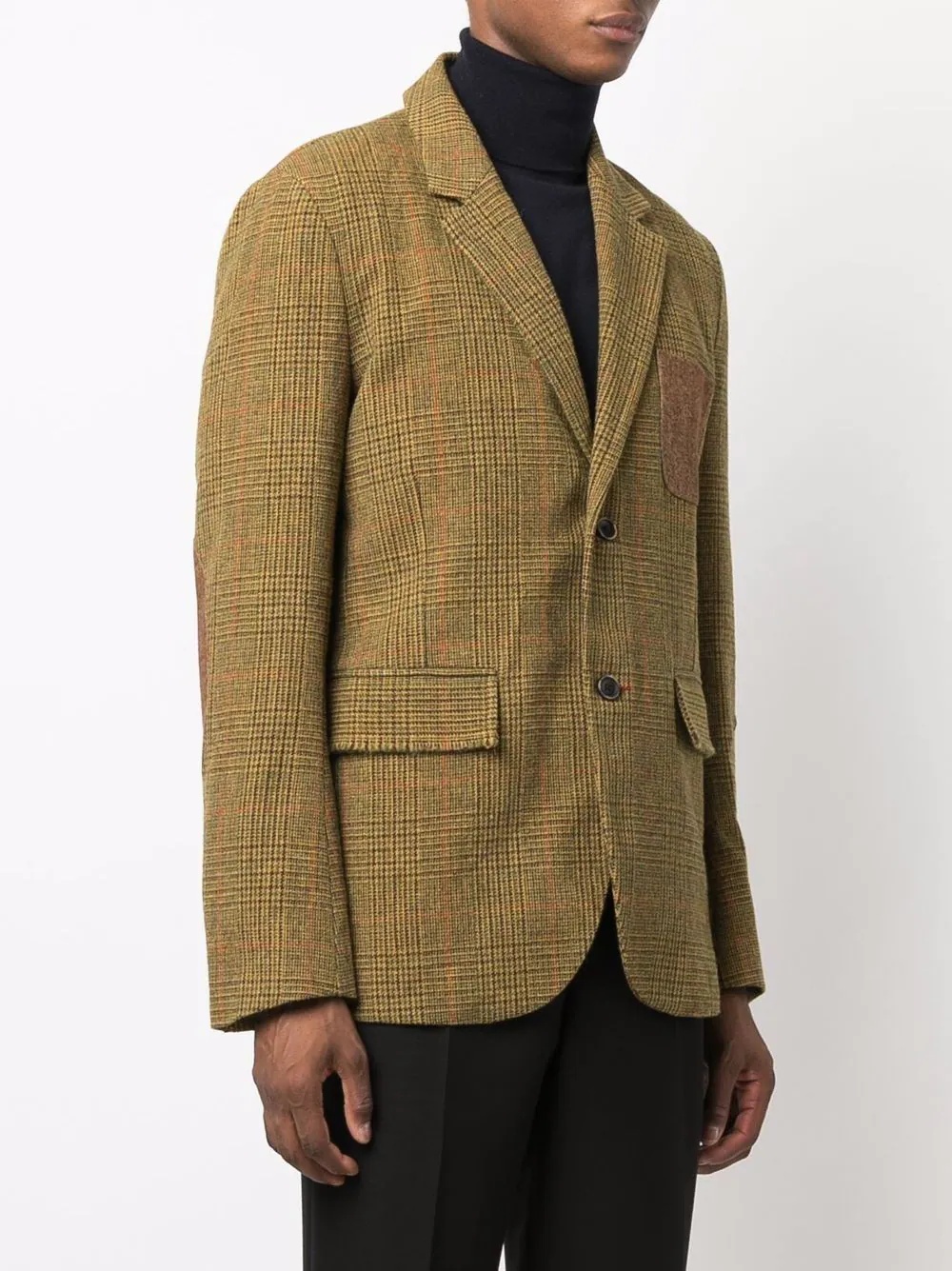 single-breasted wool blazer - 3