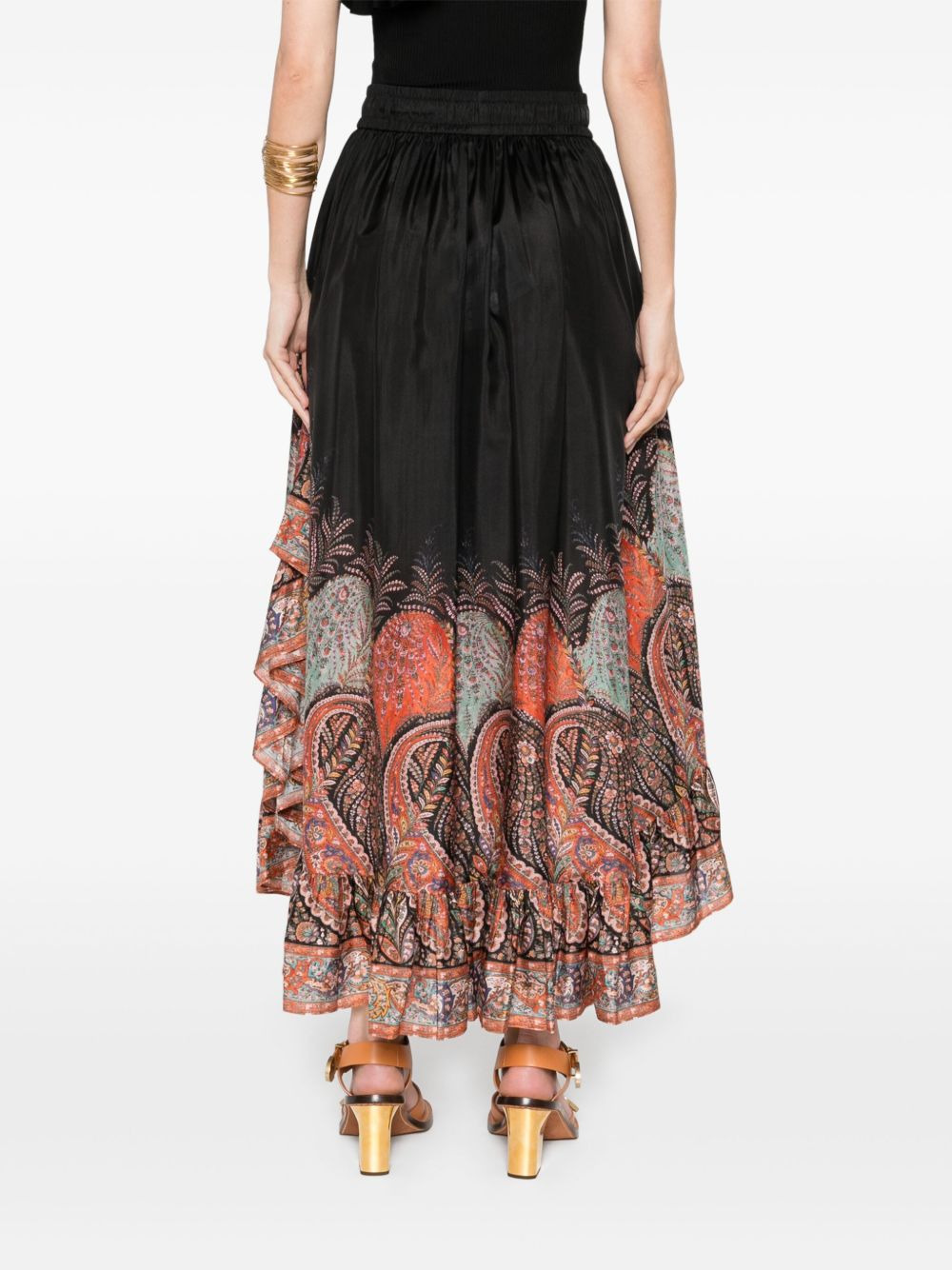Zimmermann Rhiannon silk skirt - 5