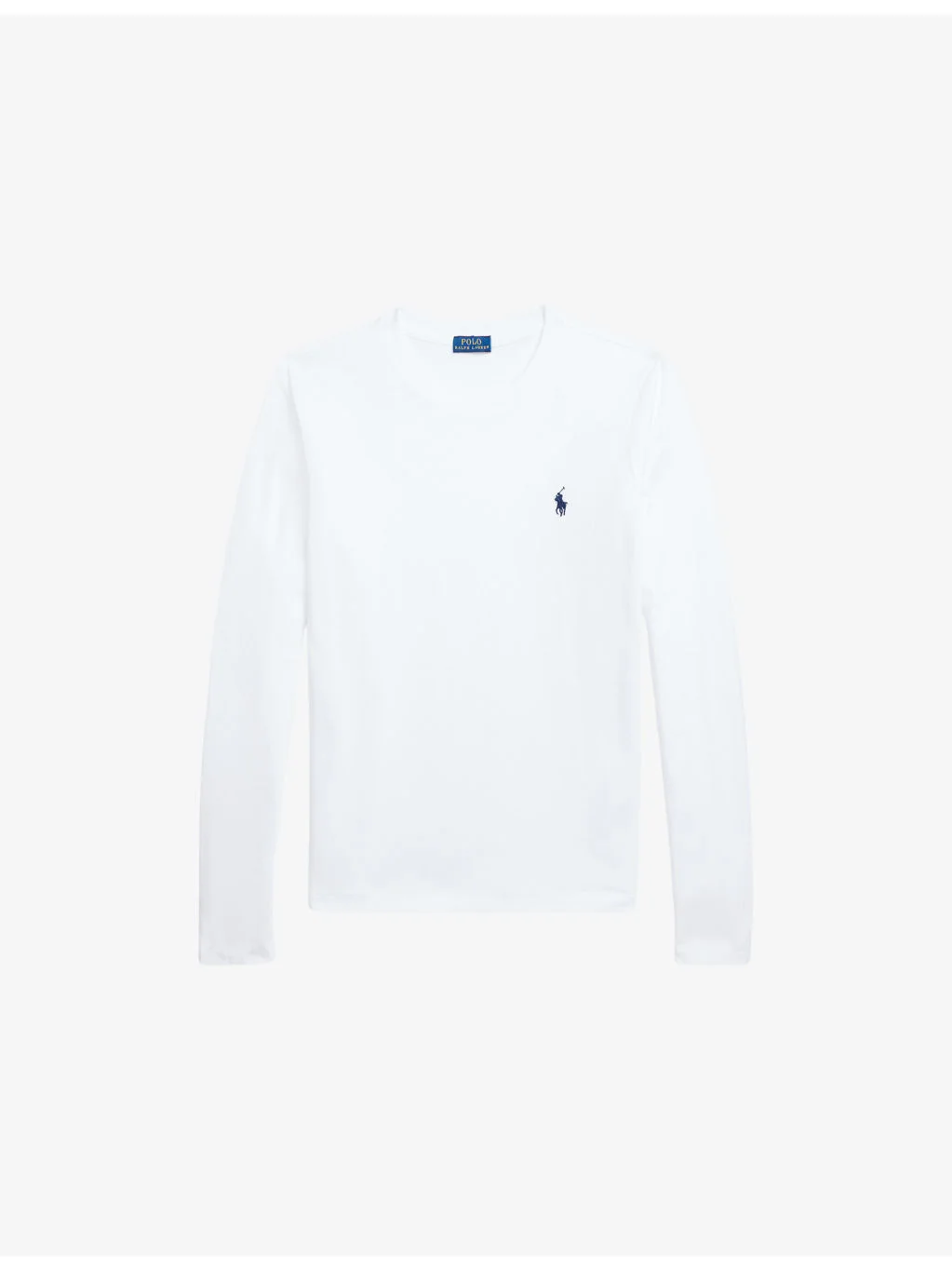 Logo-Embroidered Long-Sleeve Cotton T-Shirt - 1