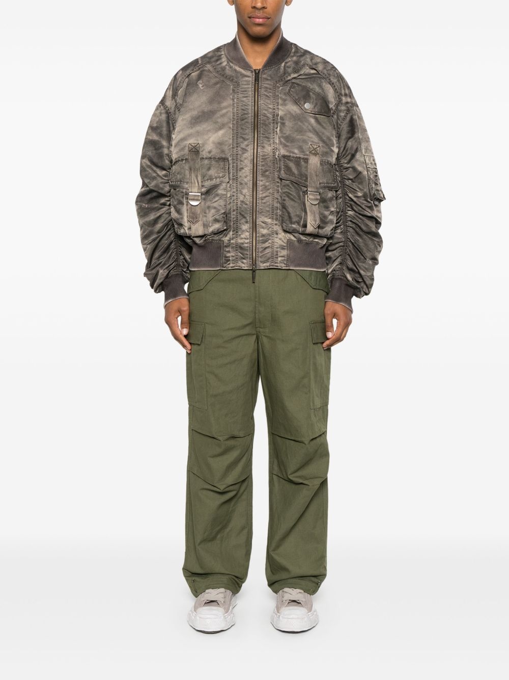 straight cargo pants - 2