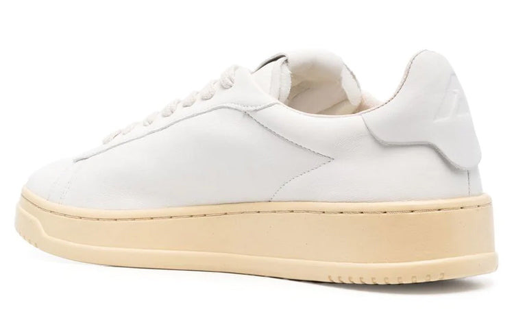 Autry Dallas Low Goatskin and Nubuck Leather 'White' ADLM-NG01 - 4