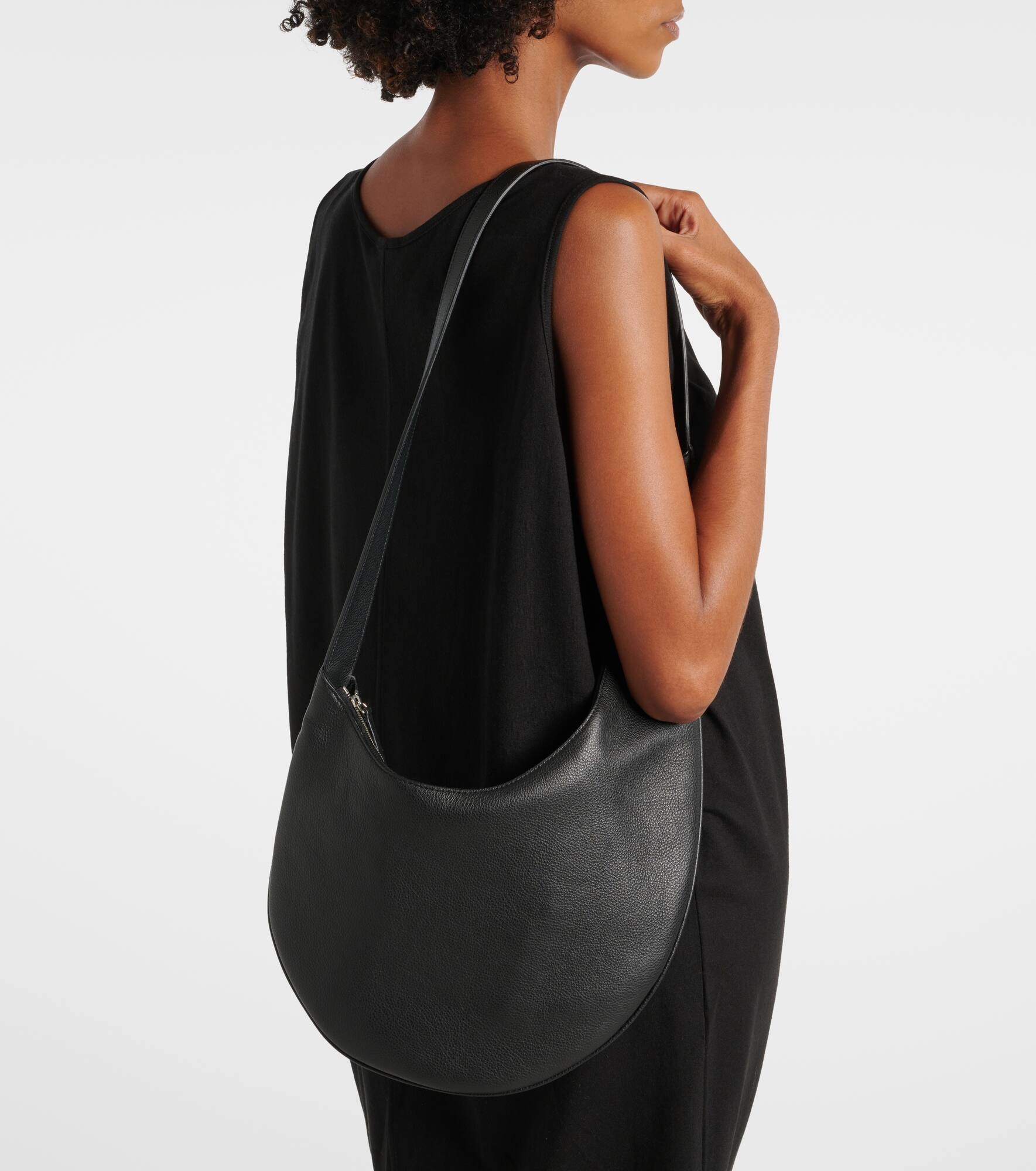 Lune Medium leather tote bag - 2