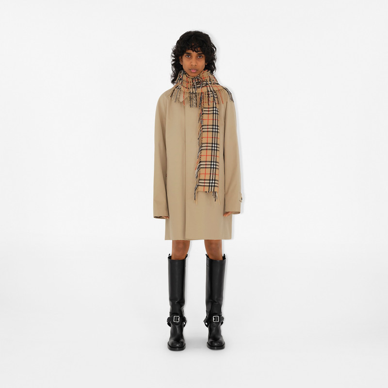 Check Cashmere Happy Scarf 4