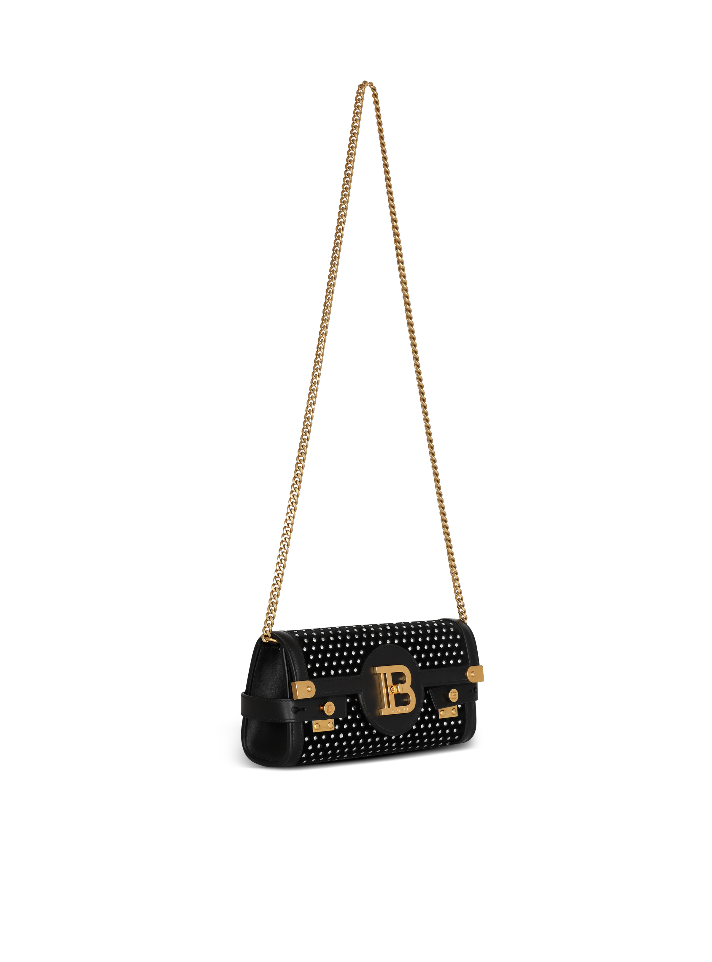 B-Buzz 23 velvet and crystal clutch - 3