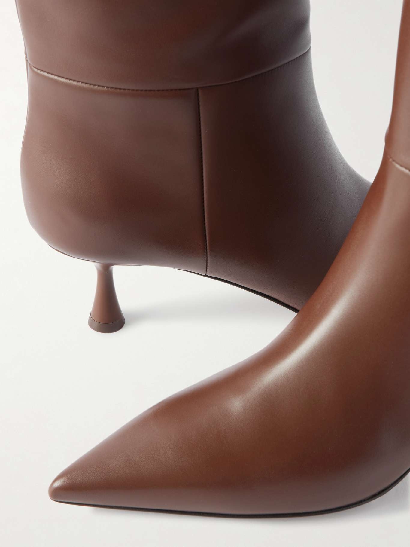 Vitello Glove 55 leather boots Brown - 4