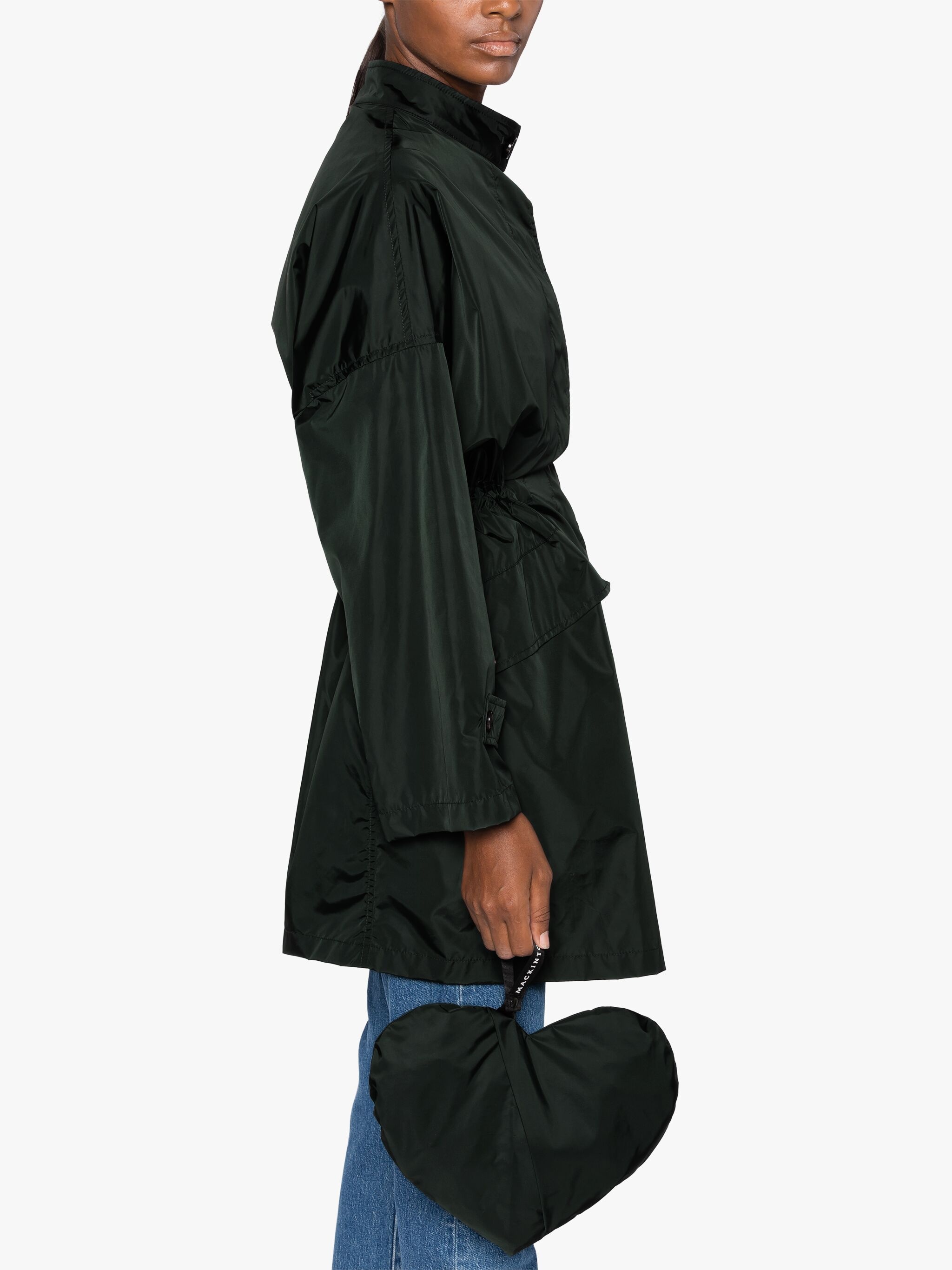 HUMBIE GREEN NYLON PACKABLE PARKA - 4