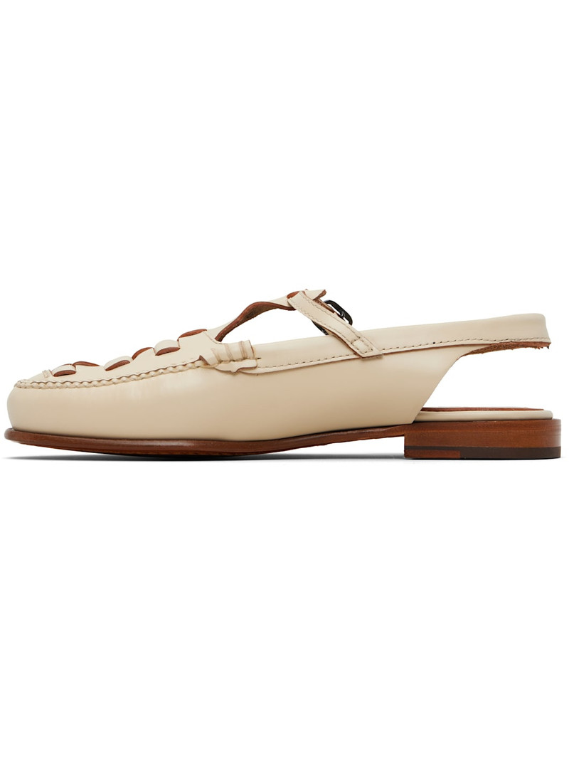 HEREU Off-White Roqeuta Loafers outlook