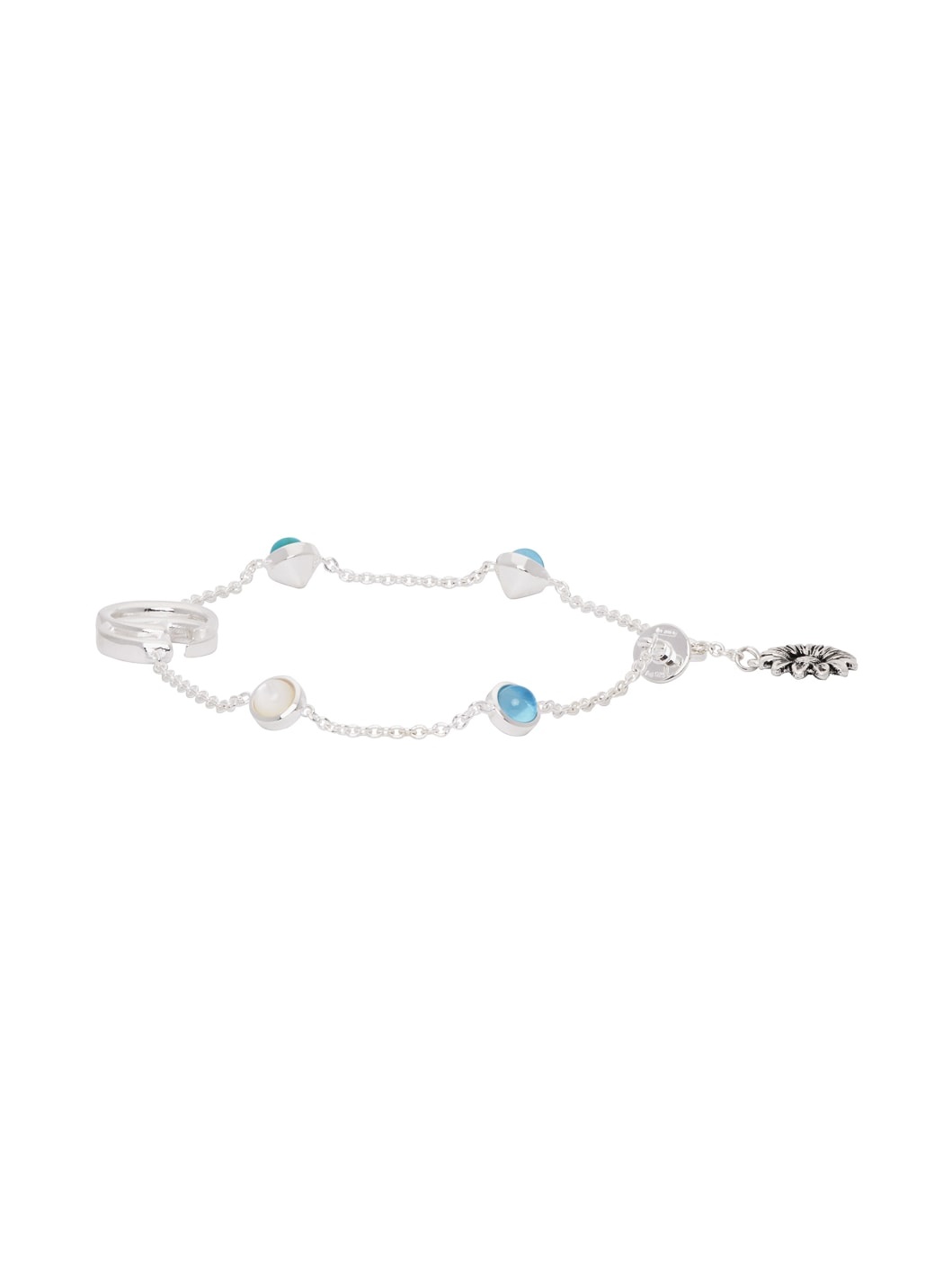 Silver GG Flower Bracelet - 3