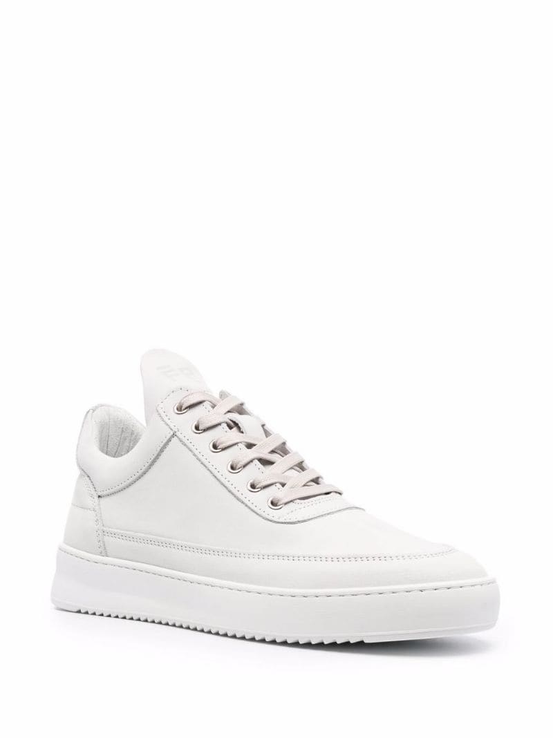high-top lace-up sneakers - 2