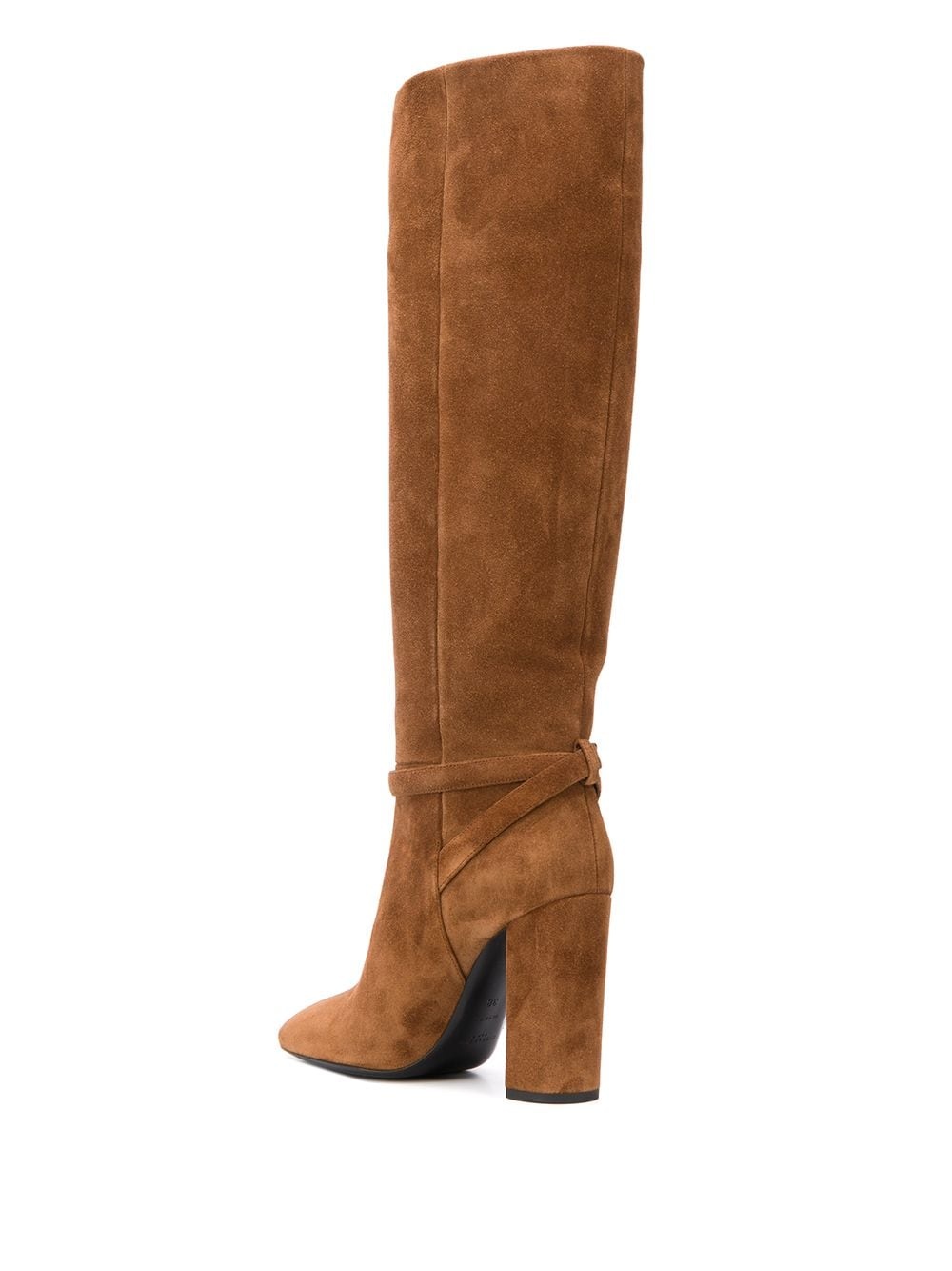 buckled knee-length boots - 3