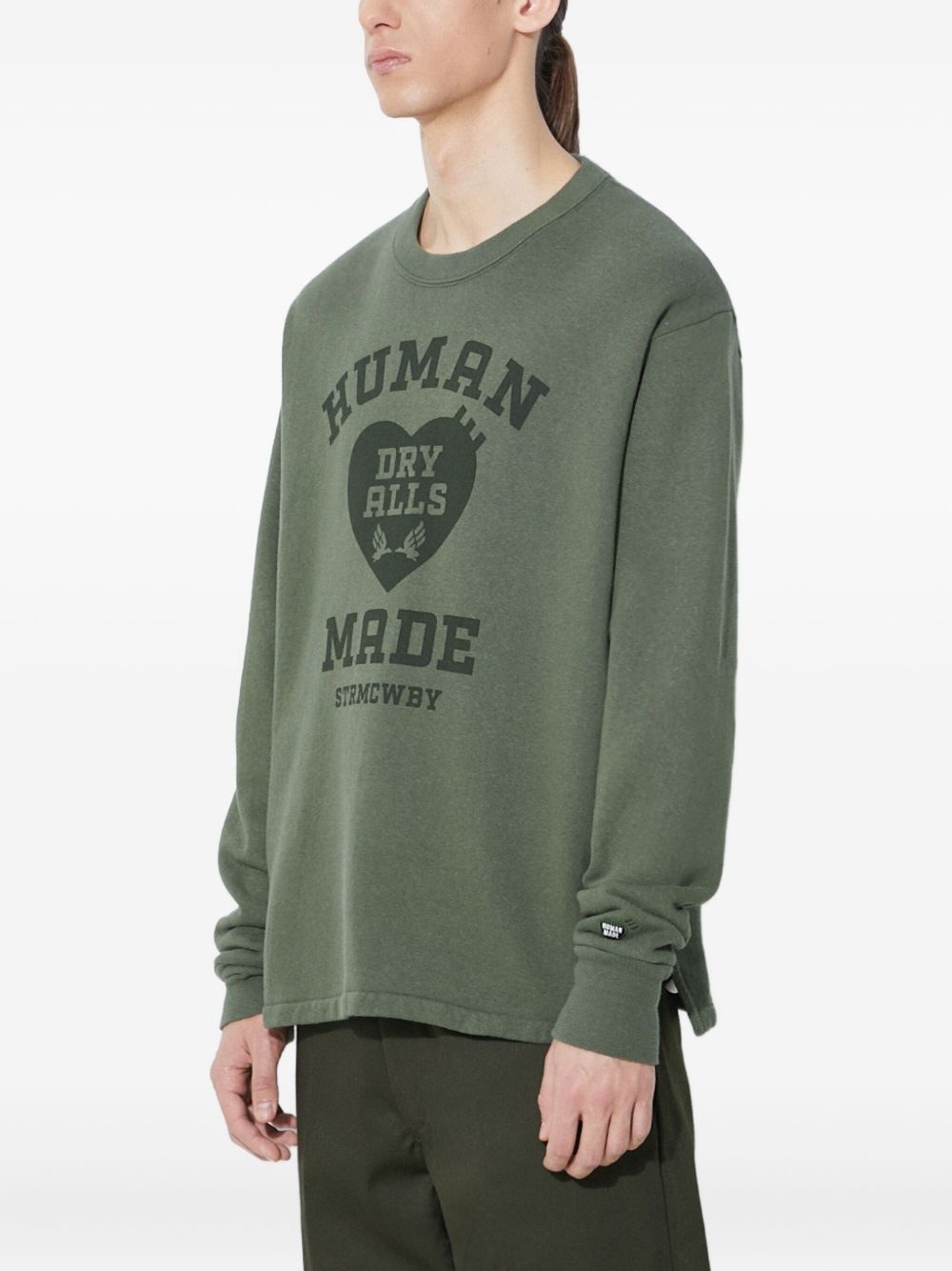logo-print sweatshirt - 2