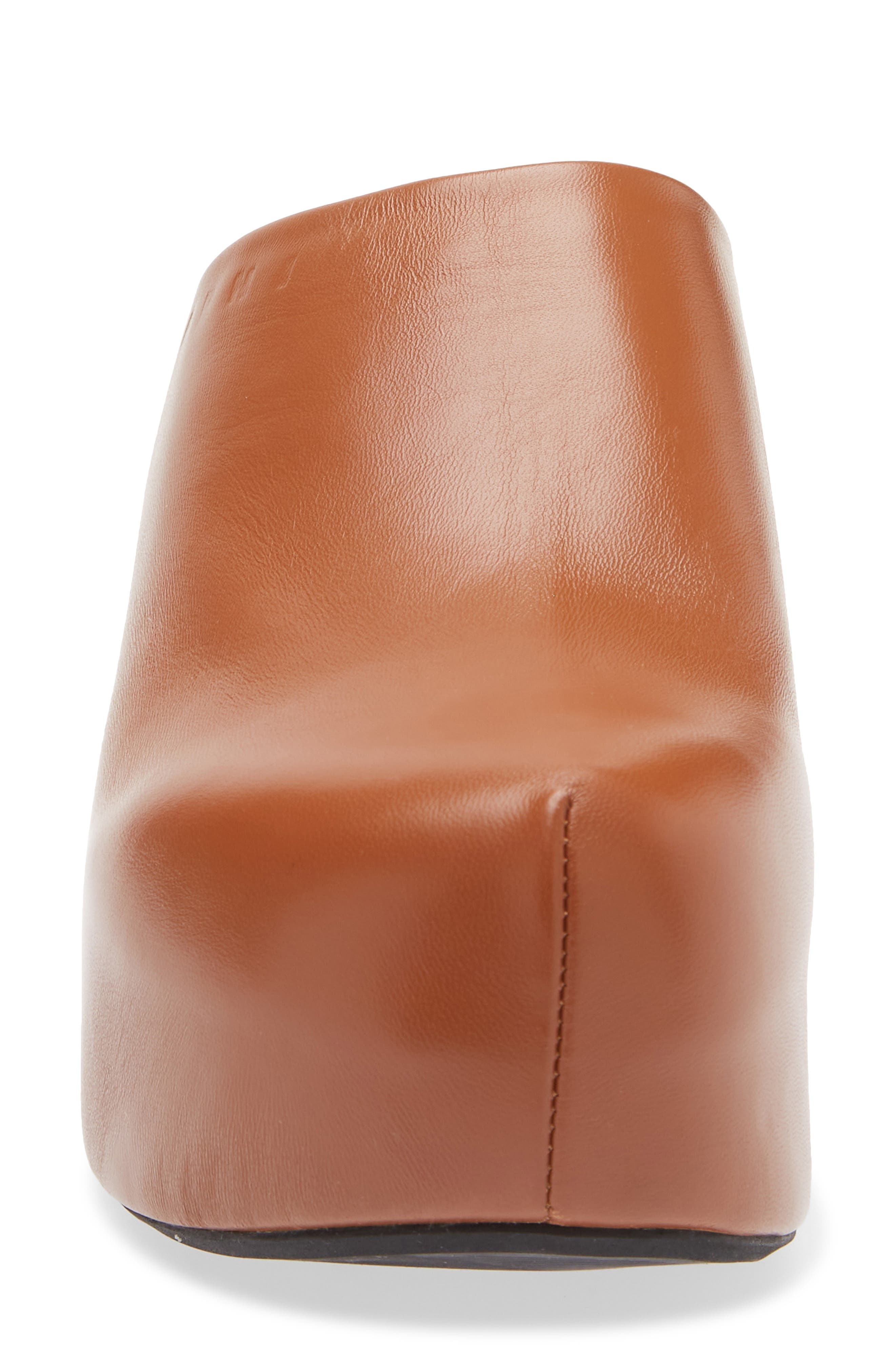 Marni Chunky Platform Clog in Wood at Nordstrom - 4