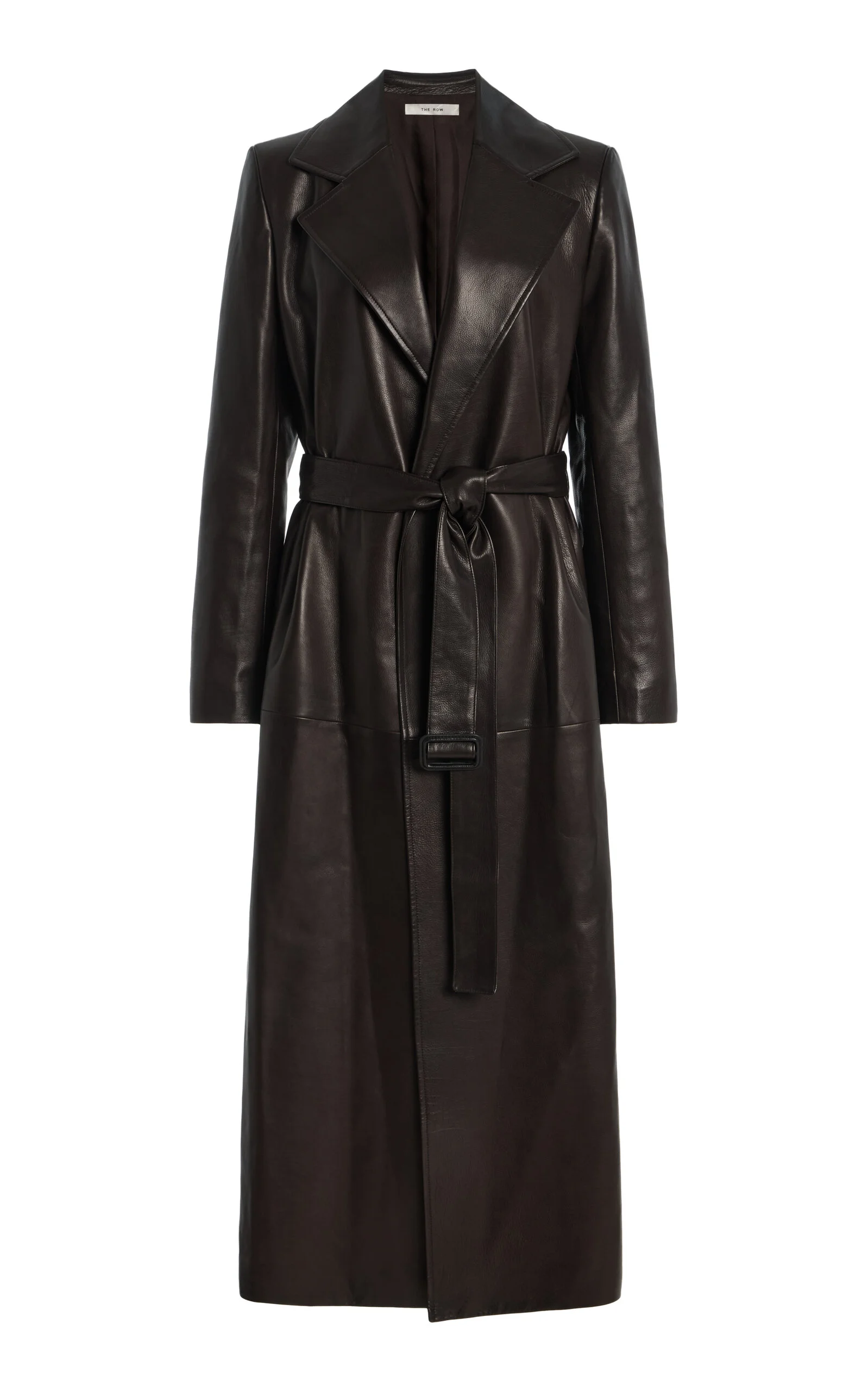 Raisa Leather Coat brown - 1