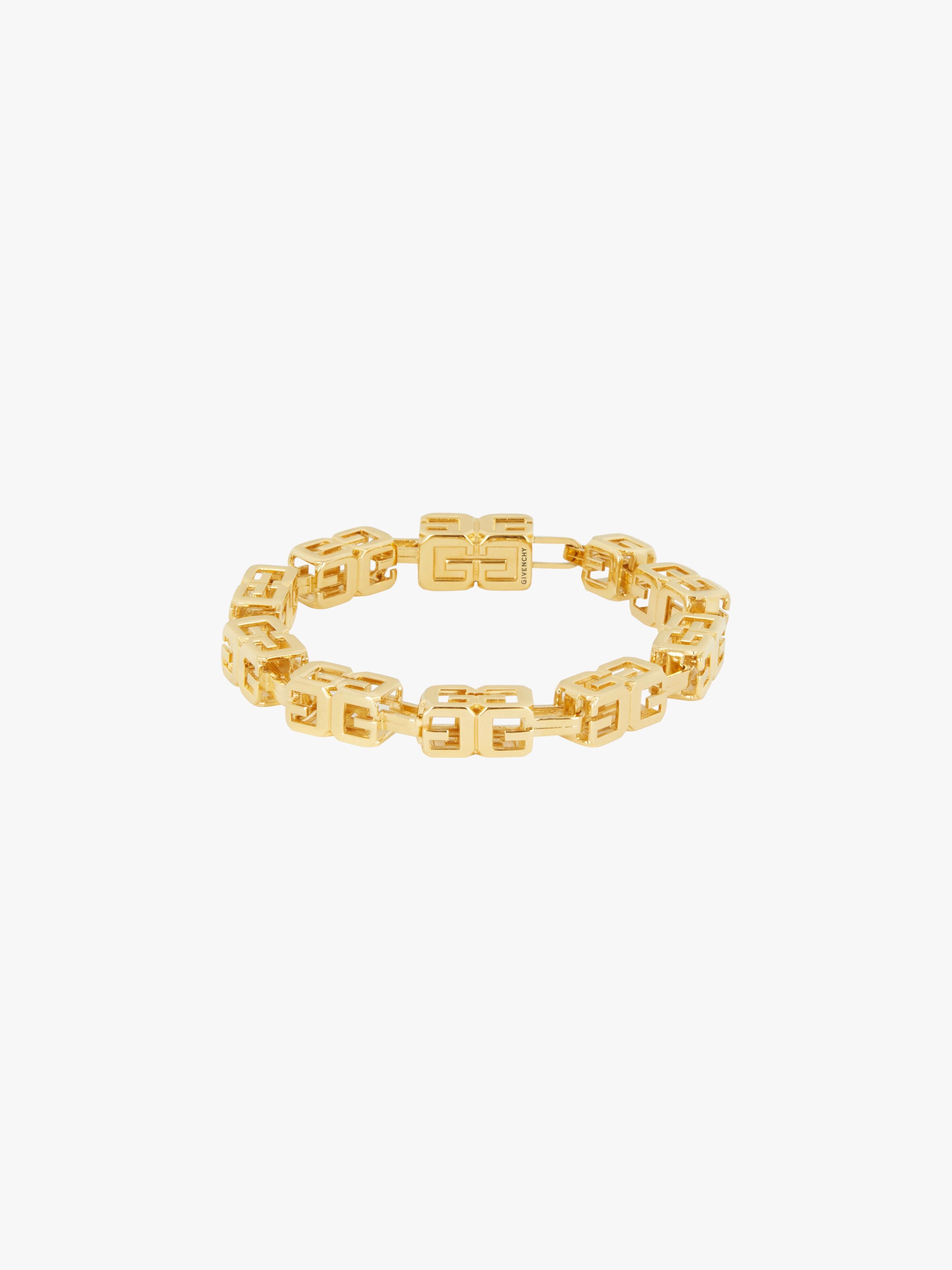 G CUBE BRACELET IN METAL - 7