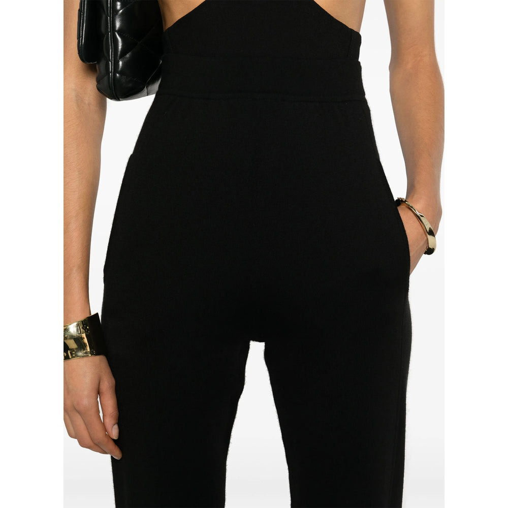 Saint Laurent Black Trousers - Track Pants Women - 2