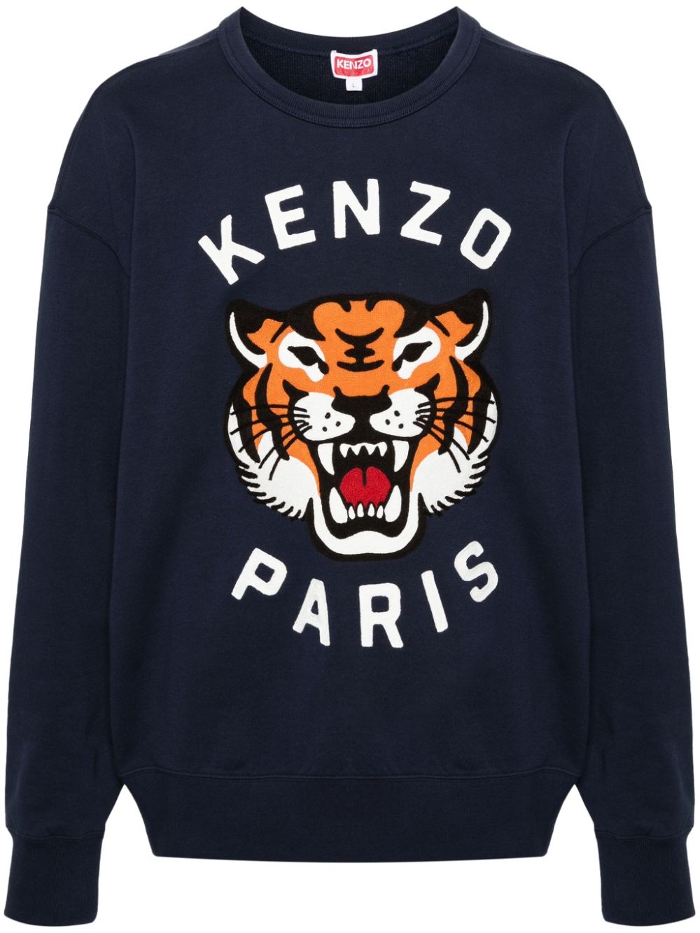 Lucky tiger cotton sweatshirt - 1