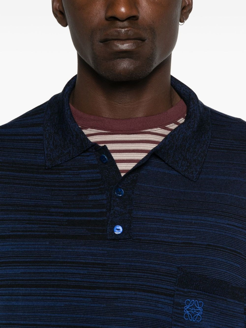 Anagram wool polo shirt - 4