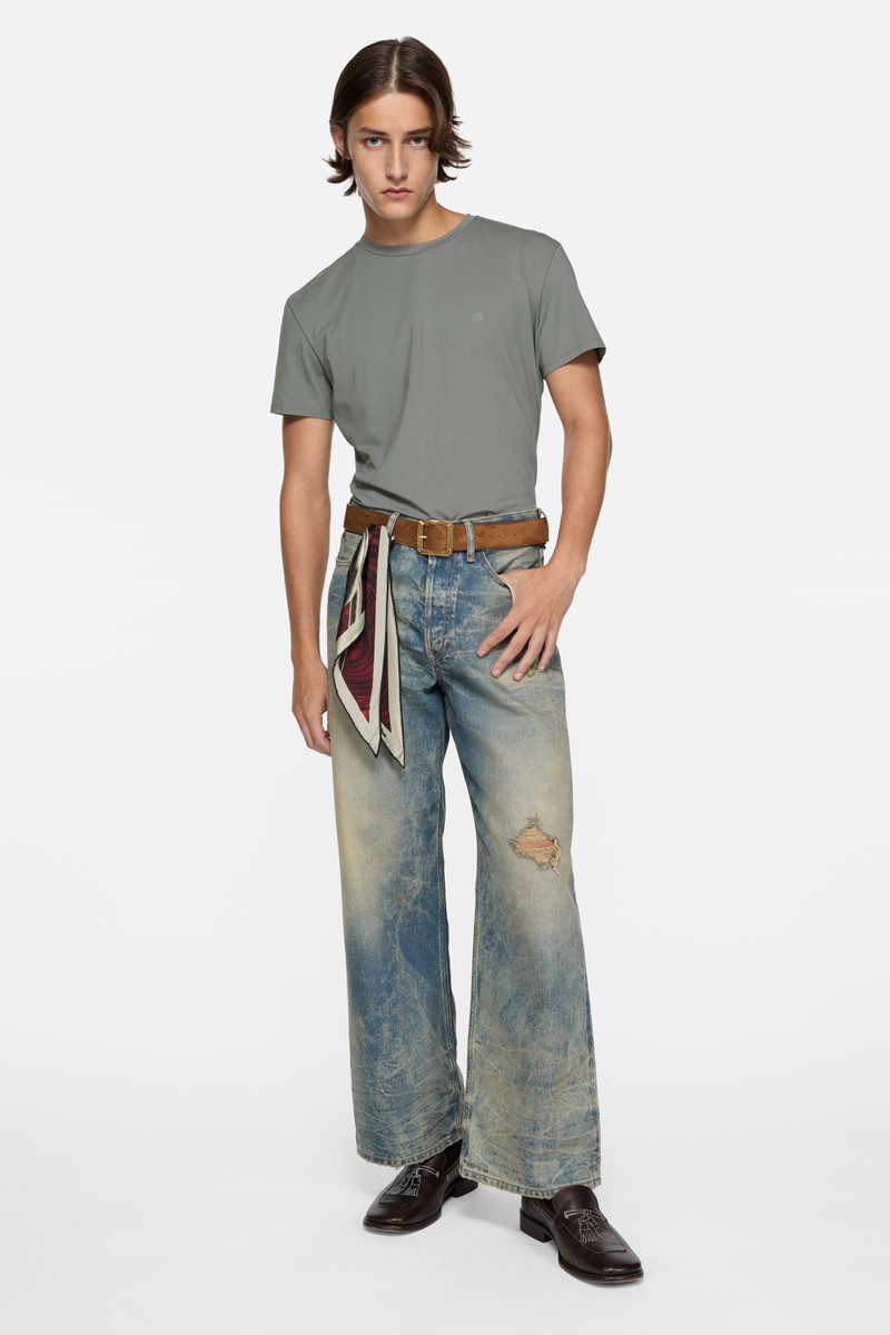 Acne Studios T-shirt - regular fit - Stone grey outlook