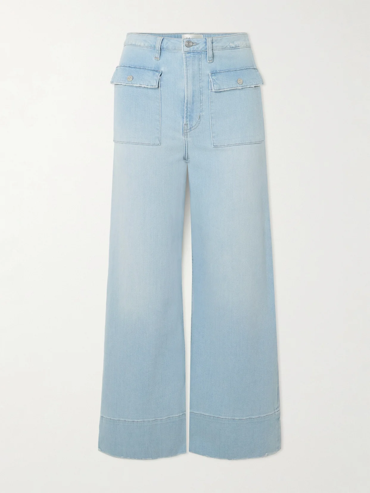 The 70s Cropped Wide-leg Jeans - 1