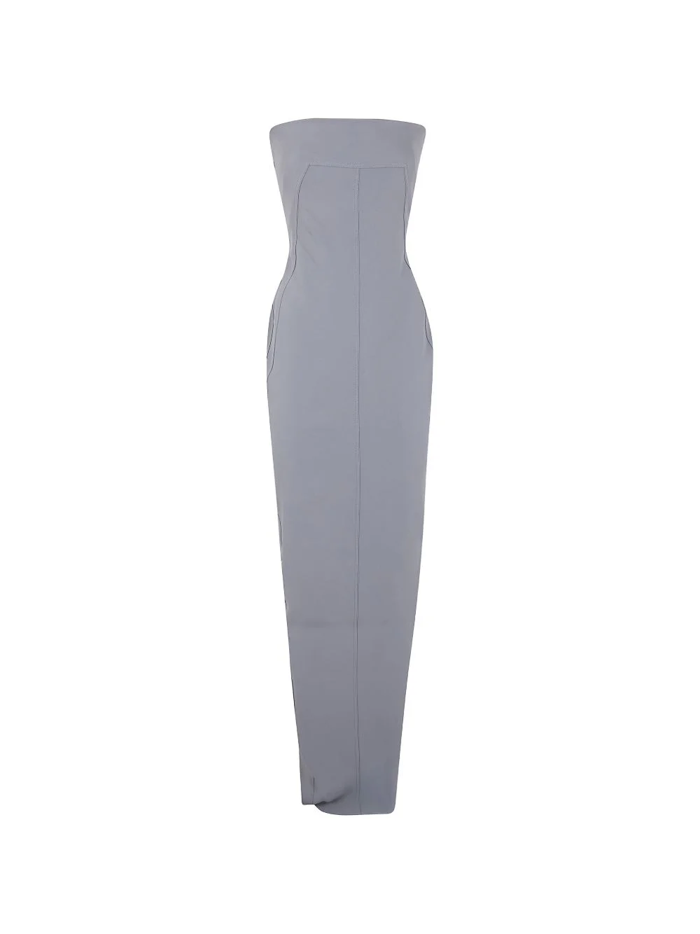 seam slit maxi dress - 1