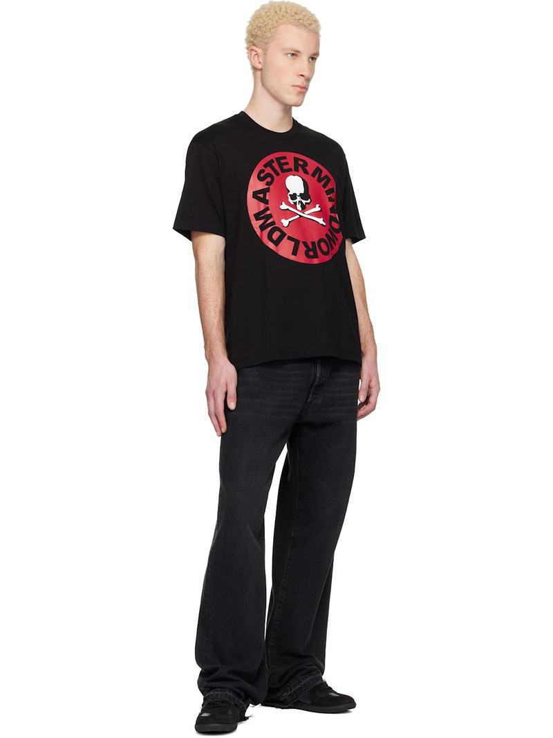 MASTERMIND WORLD Black MW Circle SS T-shirt outlook