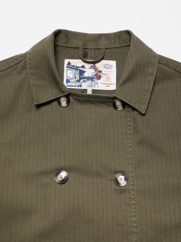 Bibbi Workwear Jacket Olive - 4