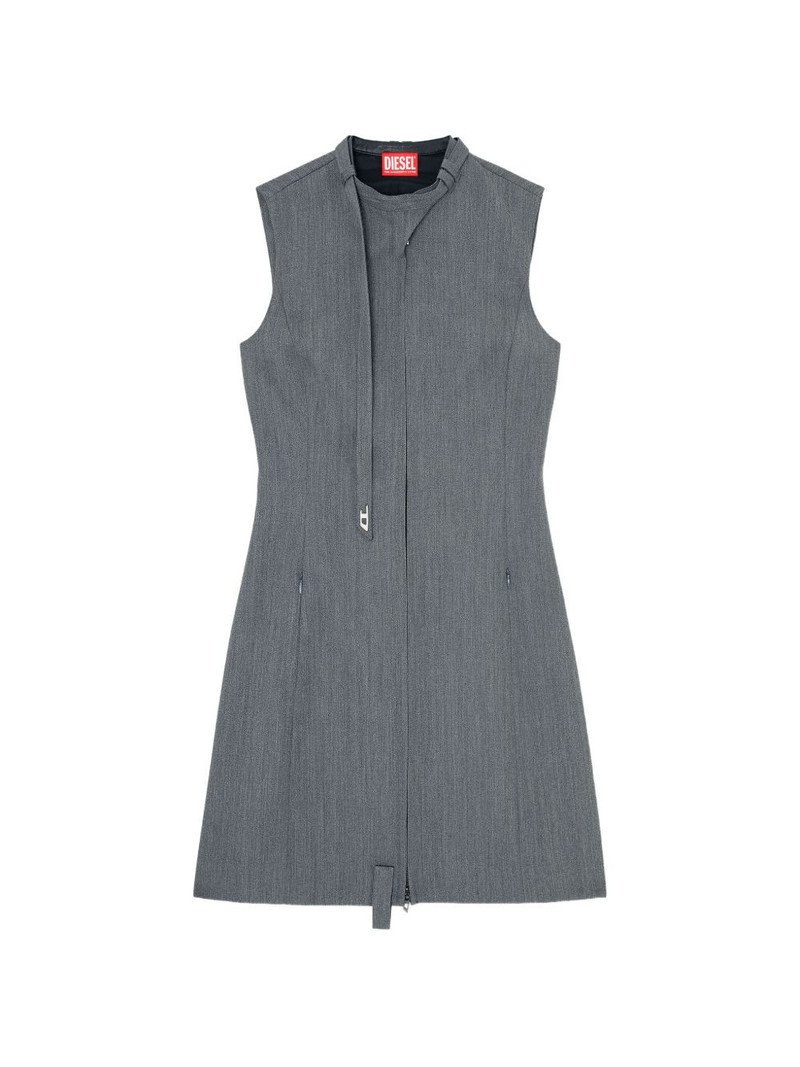 D-Ruvan sleeveless zip mini dress 1