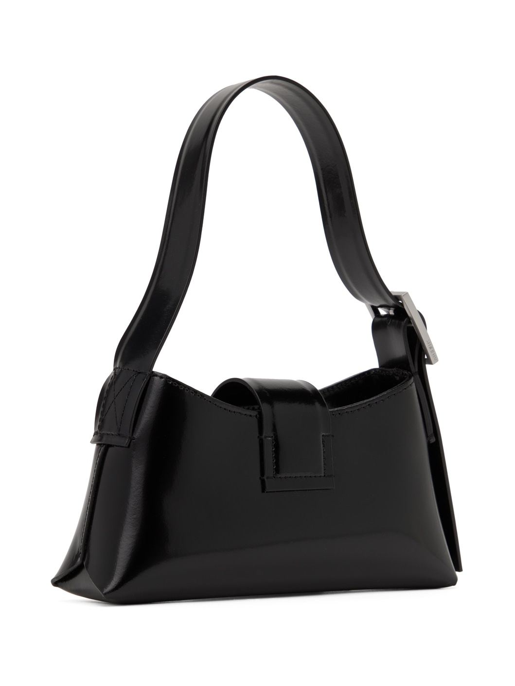 MISBHV Black Leather Mini Bag | REVERSIBLE