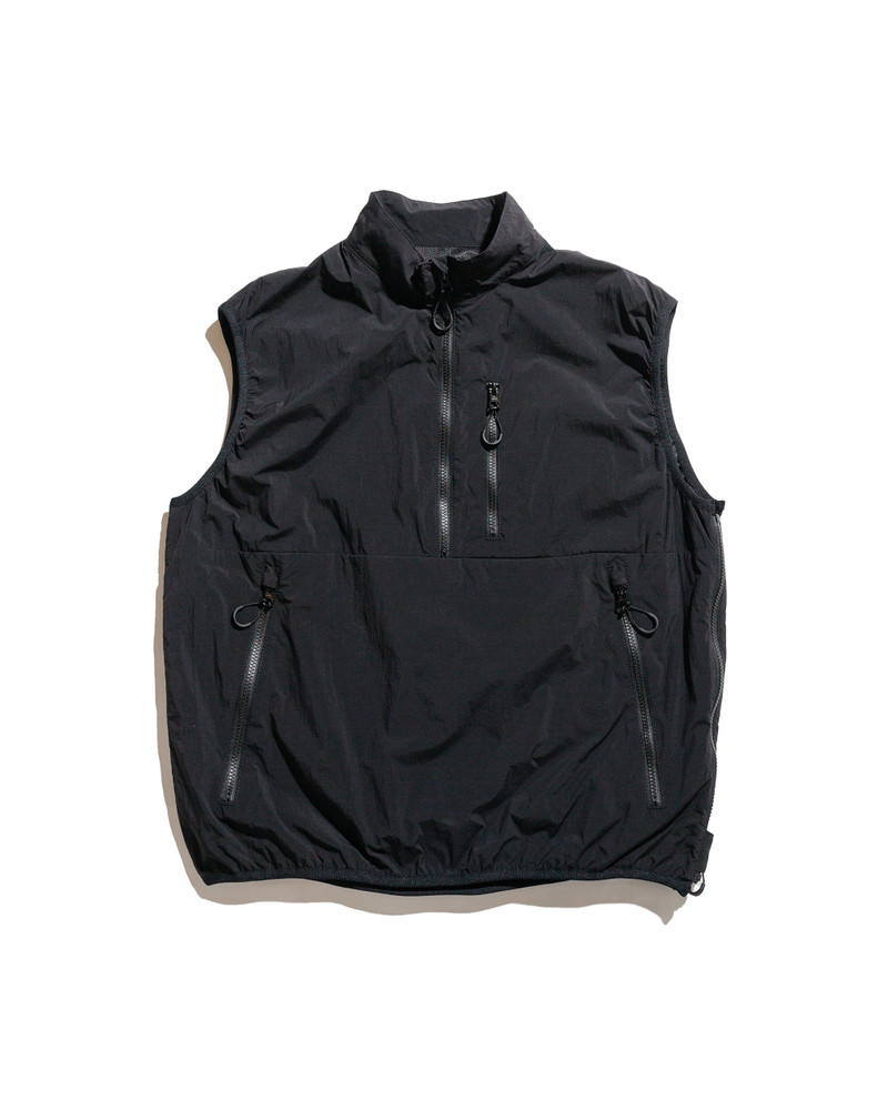 Nylon Typewriter Vest Black 1