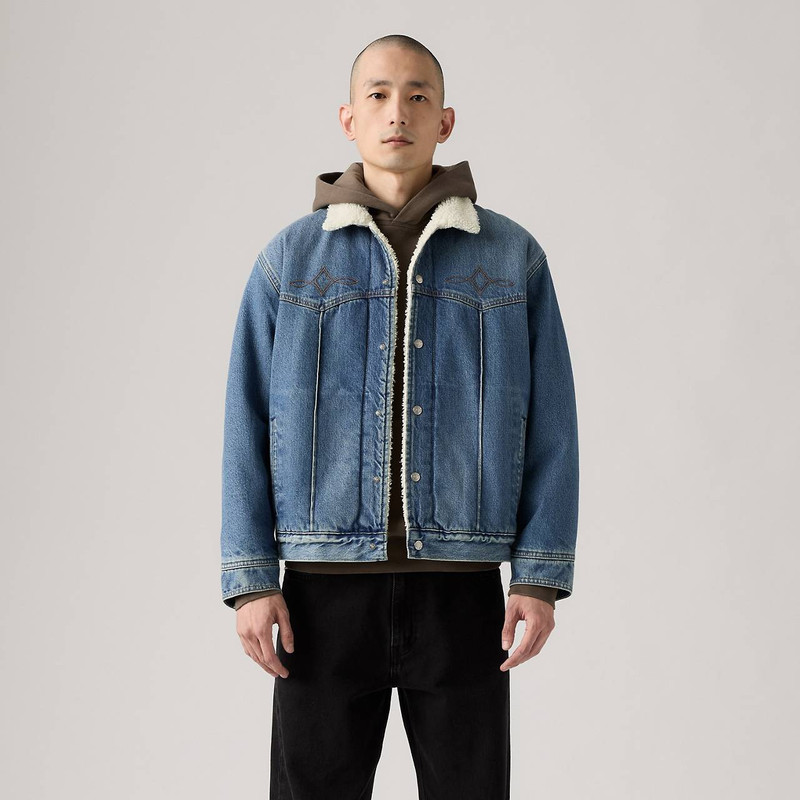 WESTERN SHERPA TRUCKER JACKET 2