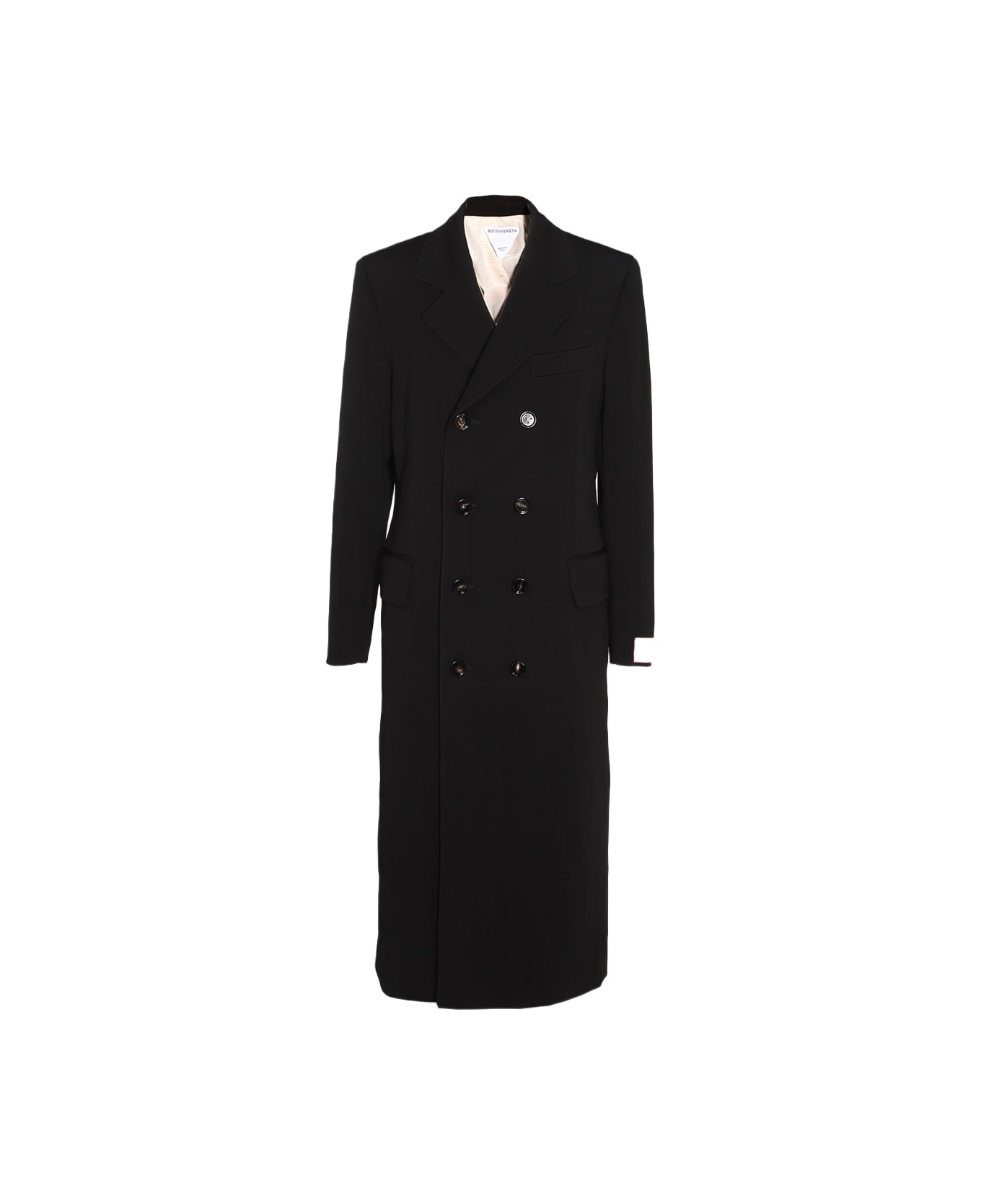 コート BOTTEGA VENETA COAT (797366V4N00 1000) Bottega Veneta Double-breasted coat | Men's Clothing | Vitkac