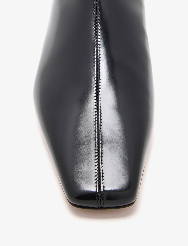 Proenza Schouler Trap Flat Ankle Boots In Nappa Leather outlook