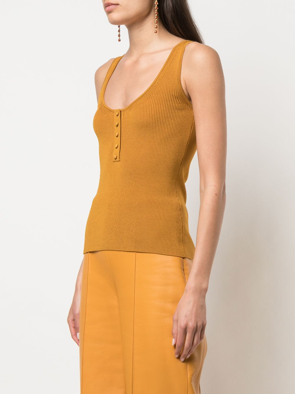 ribbed vest top - 3