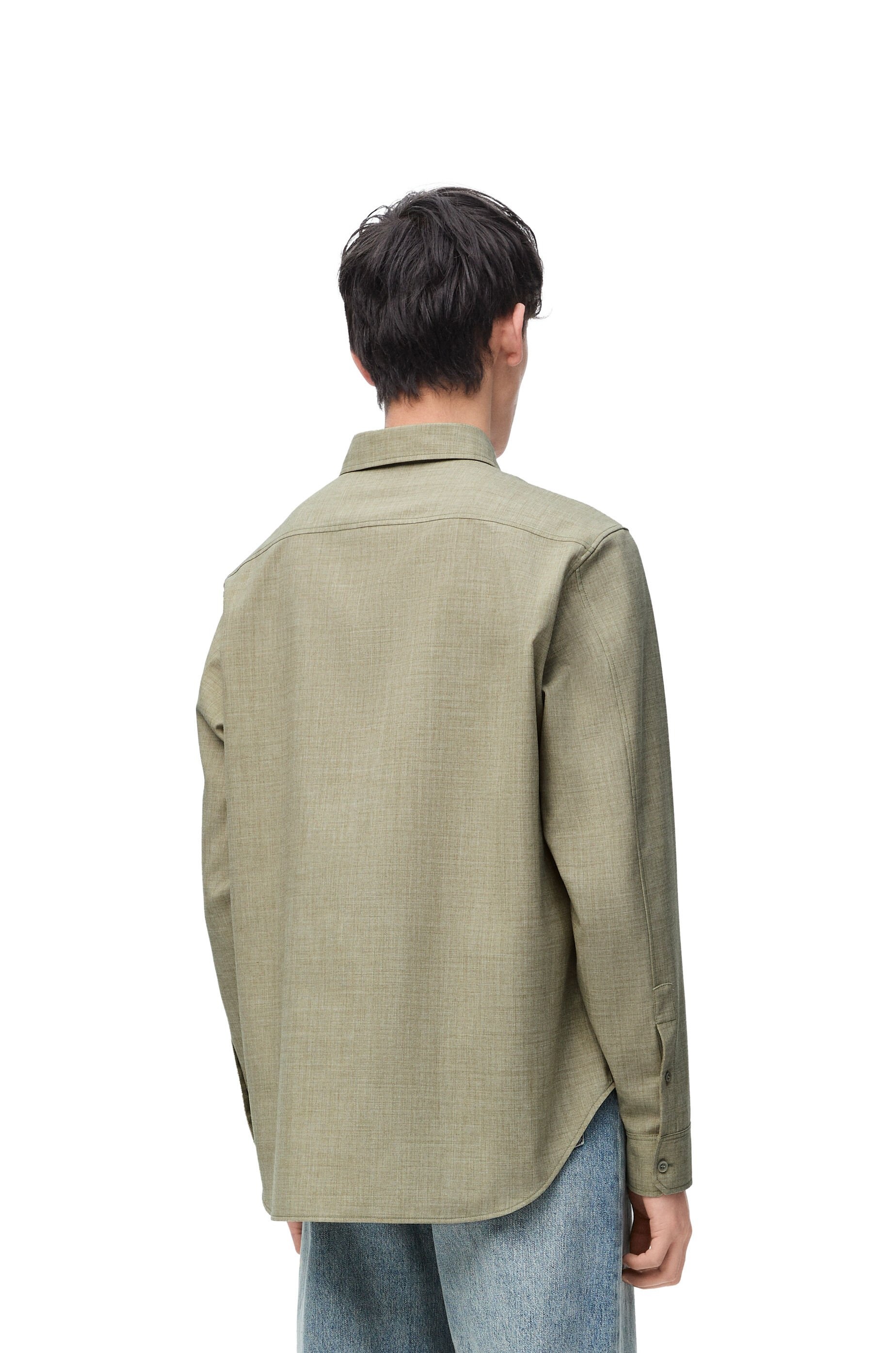 Shirt in wool blend - 4