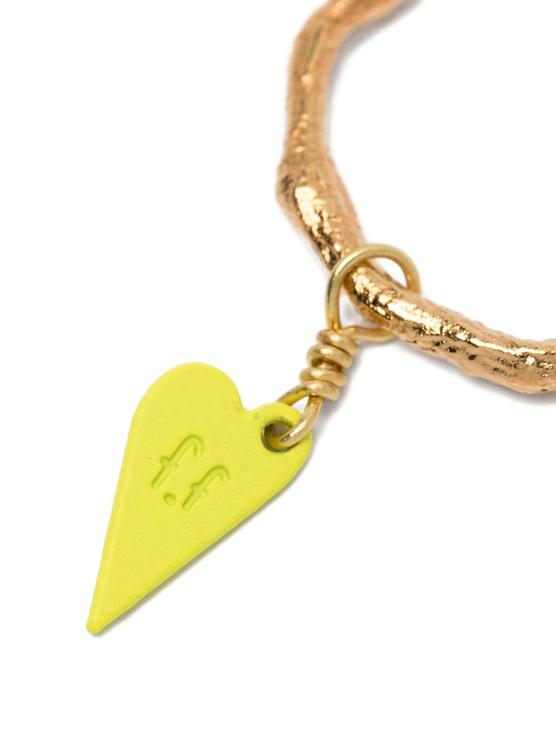 forte_forte heart-charm hoop earrings outlook