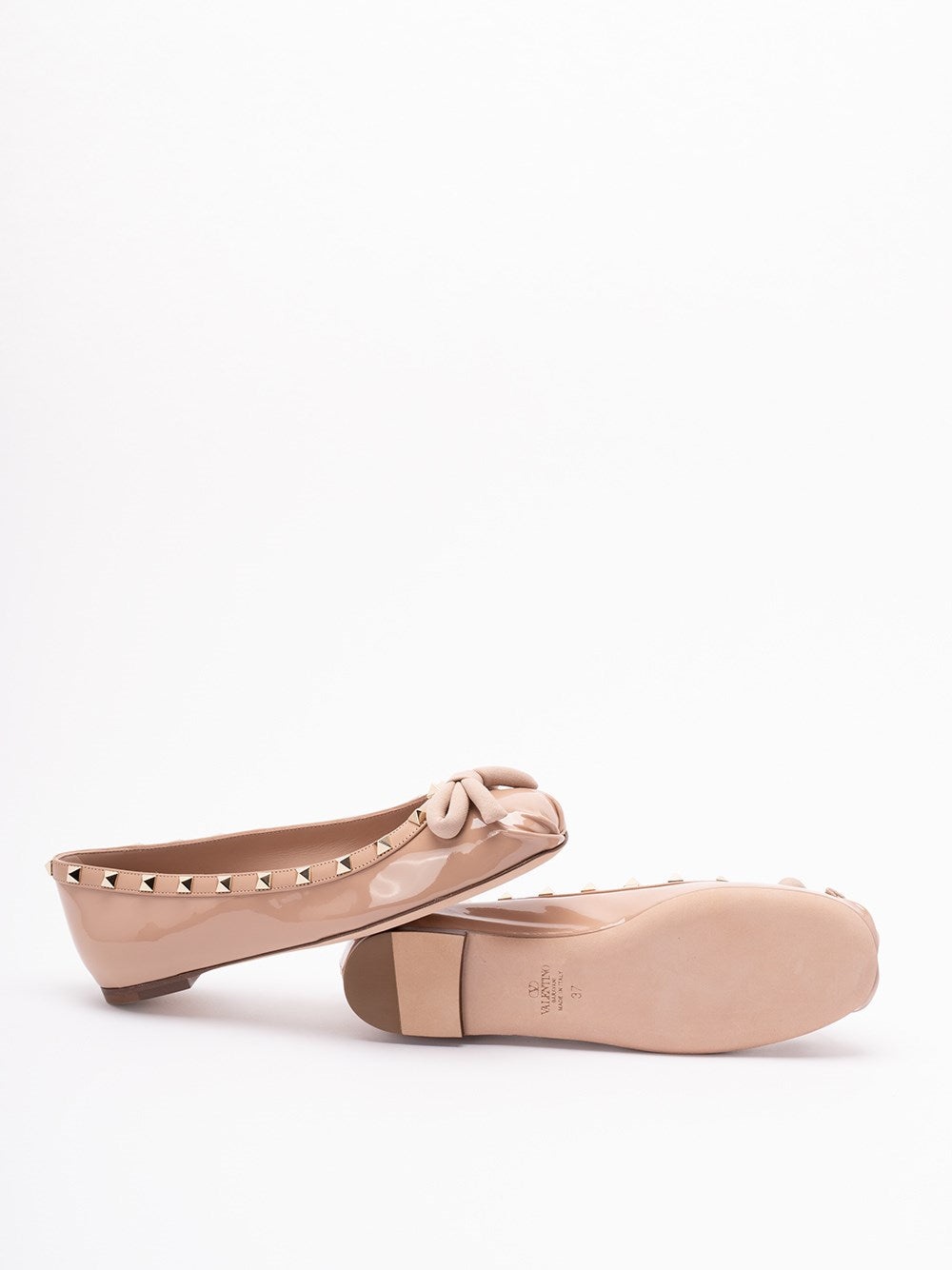 Valentino Garavani Women `Rockstud` Ballerinas - 4