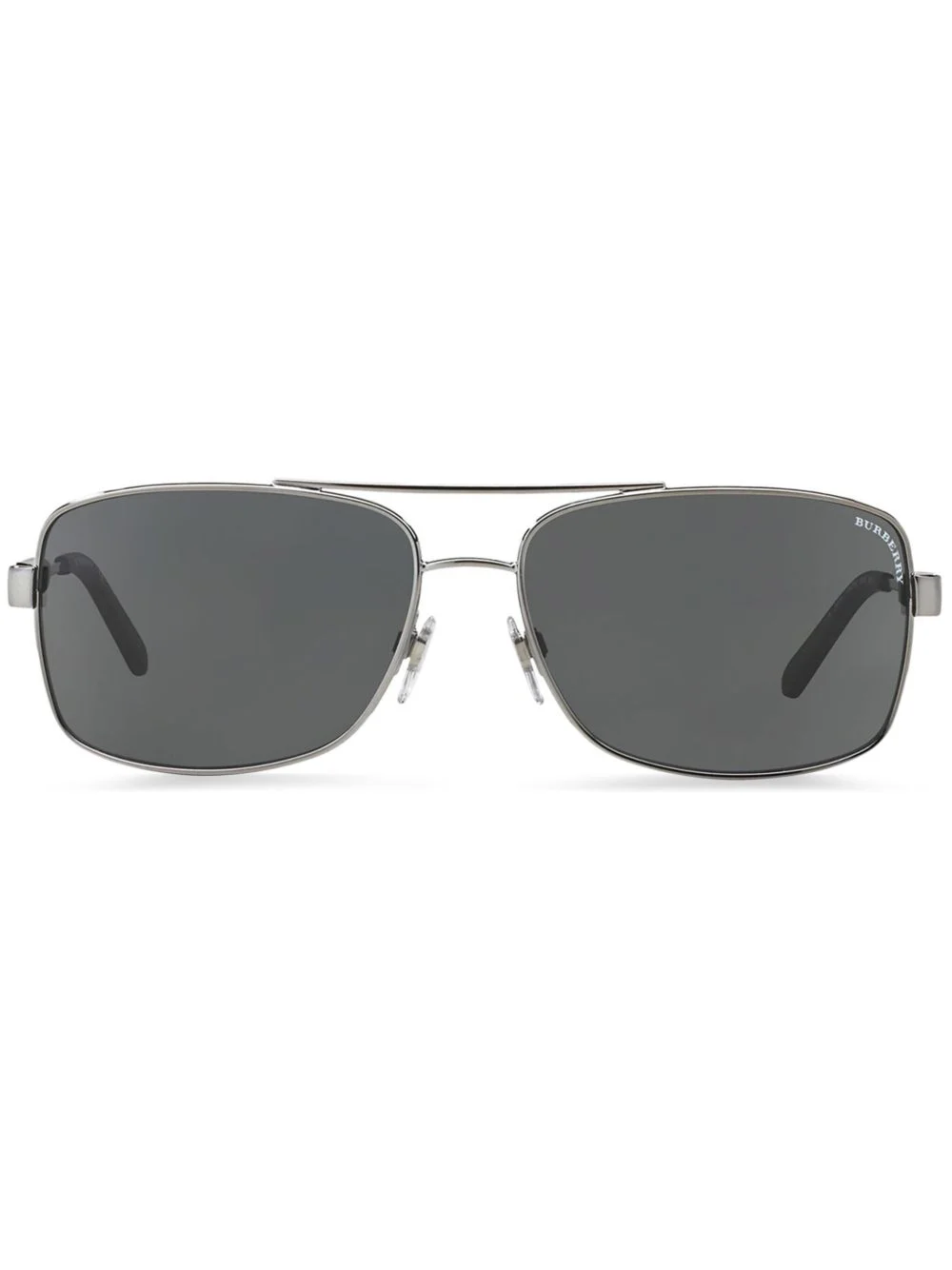 logo rectangle-frame sunglasses - 1