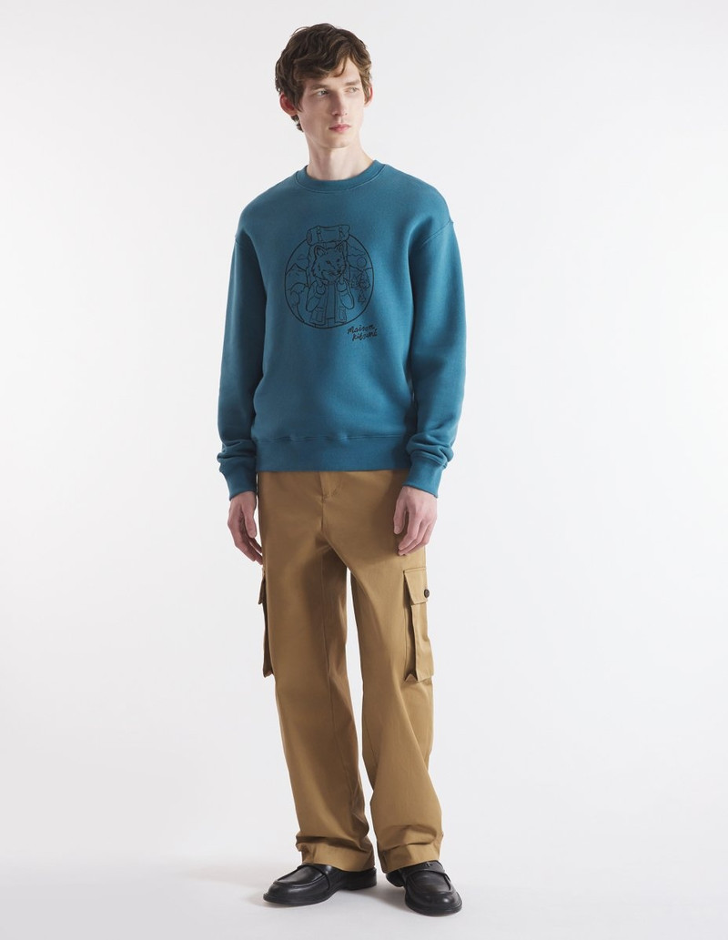 Maison Kitsuné RAMBLING FOX COMFORT SWEATSHIRT outlook