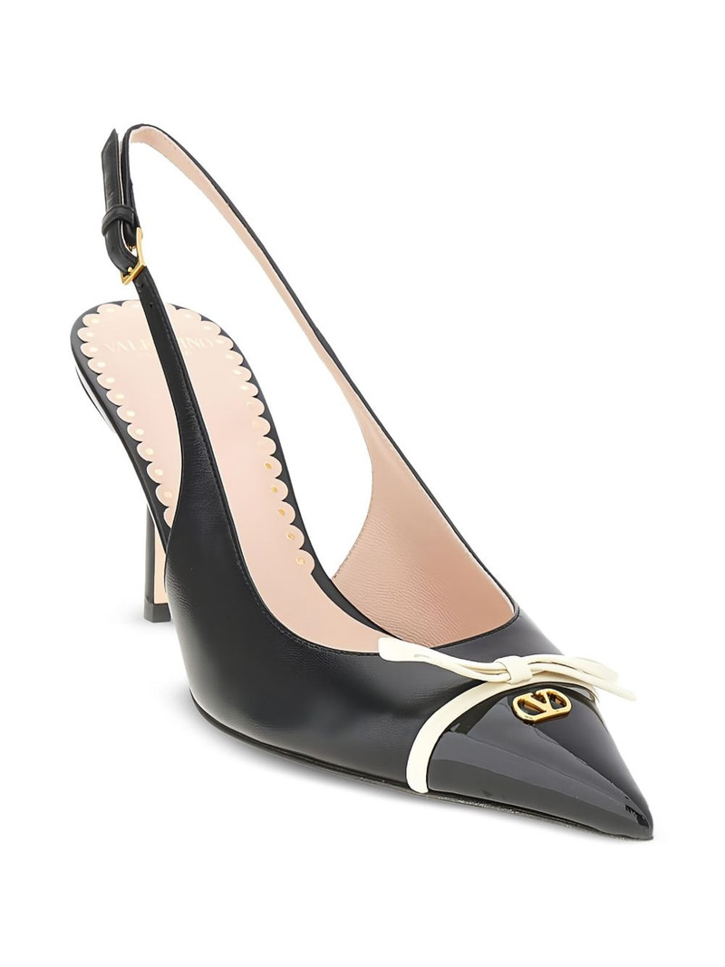 Valentino bow-detail slingback pumps outlook