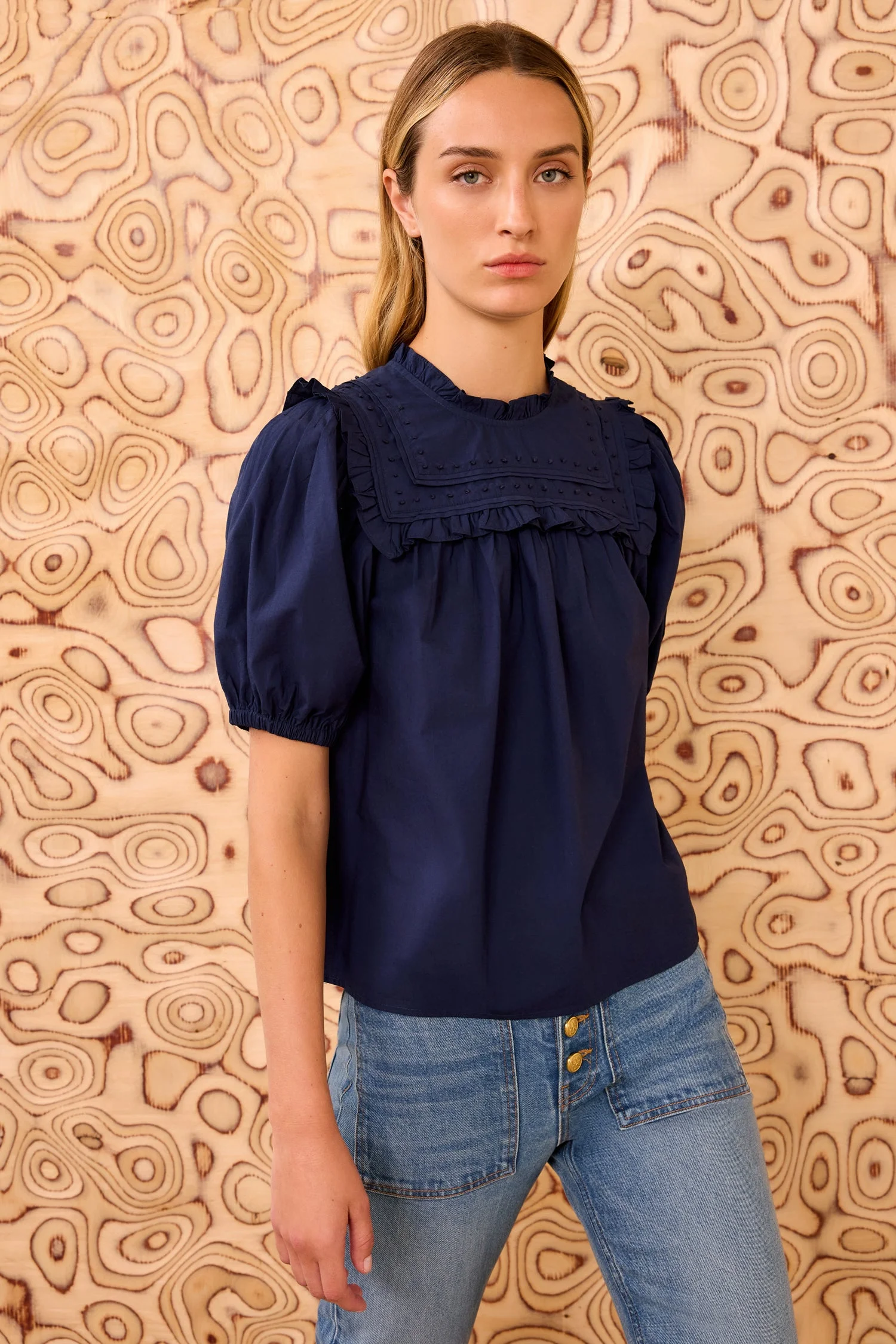 Adeline Puff Sleeve Top - 1