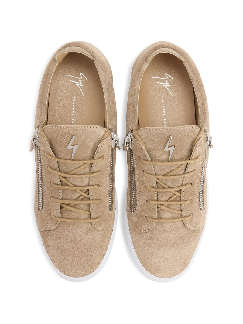 Frankie metal zippers sneakers 4
