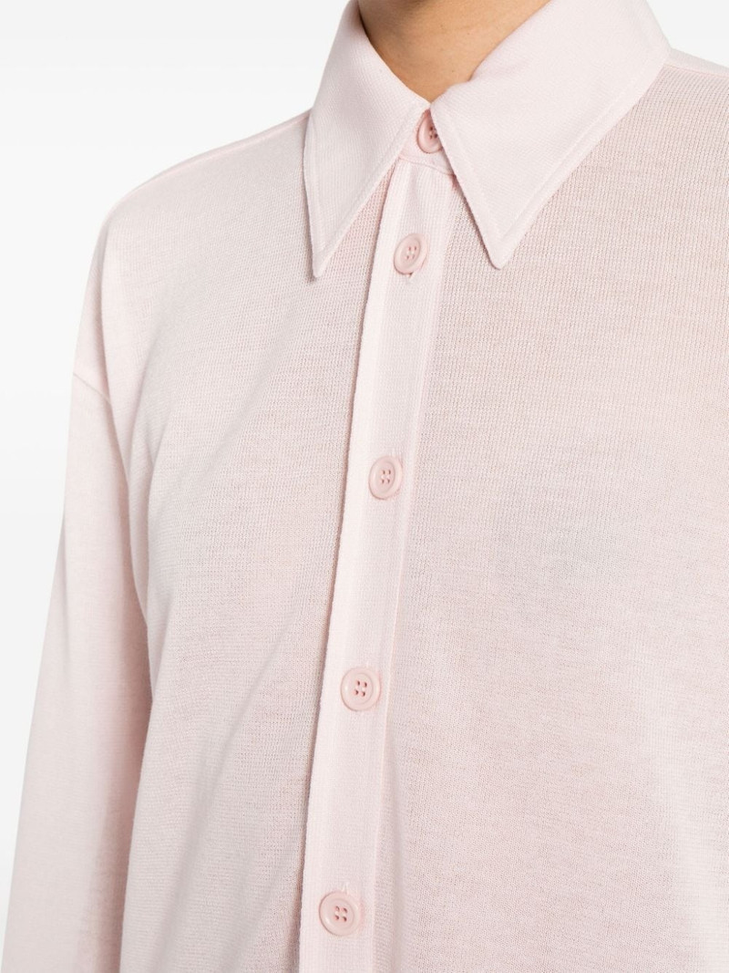 fine-knit semi-sheer shirt 5