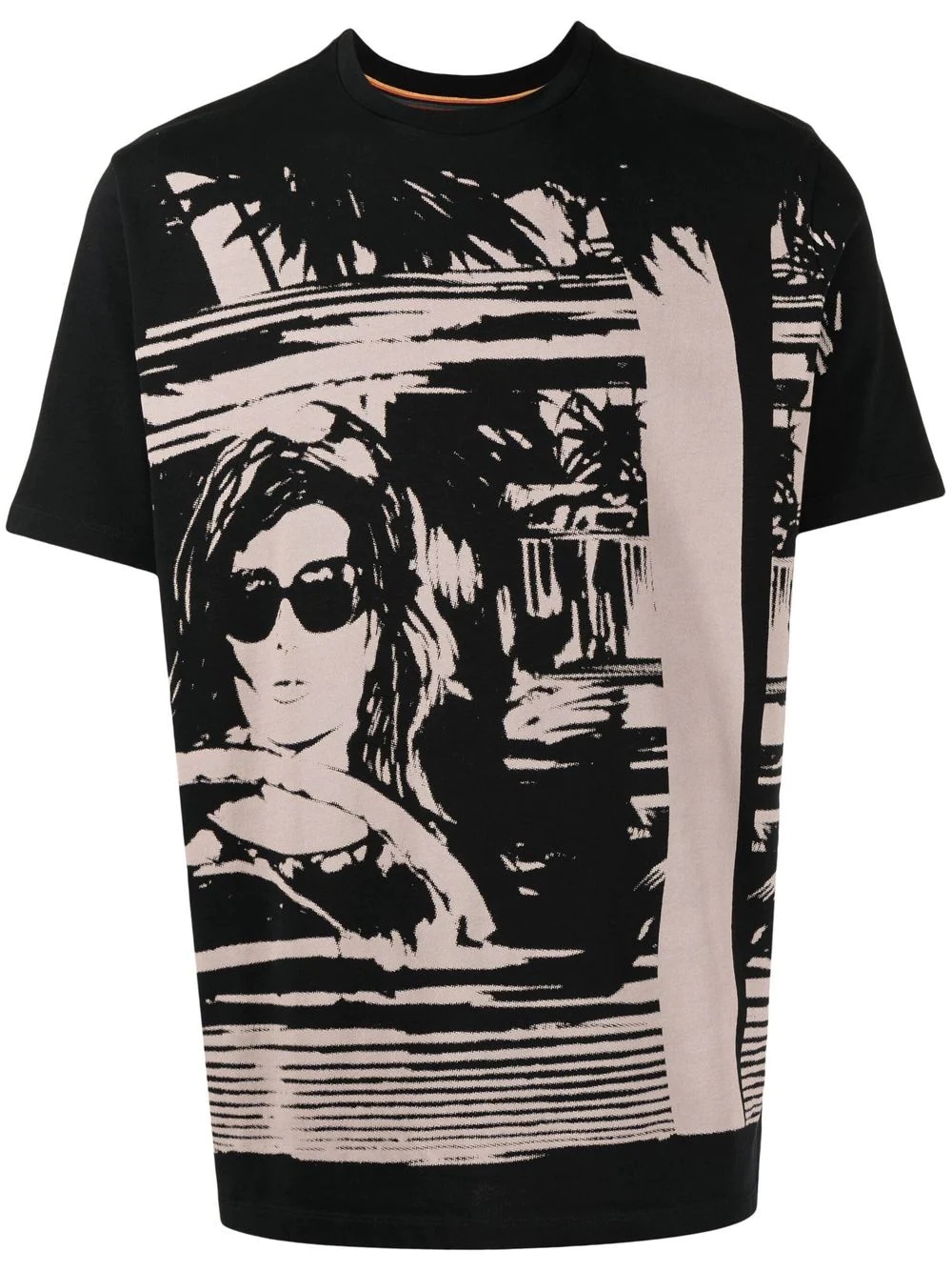 graphic-print crew-neck T-shirt - 1