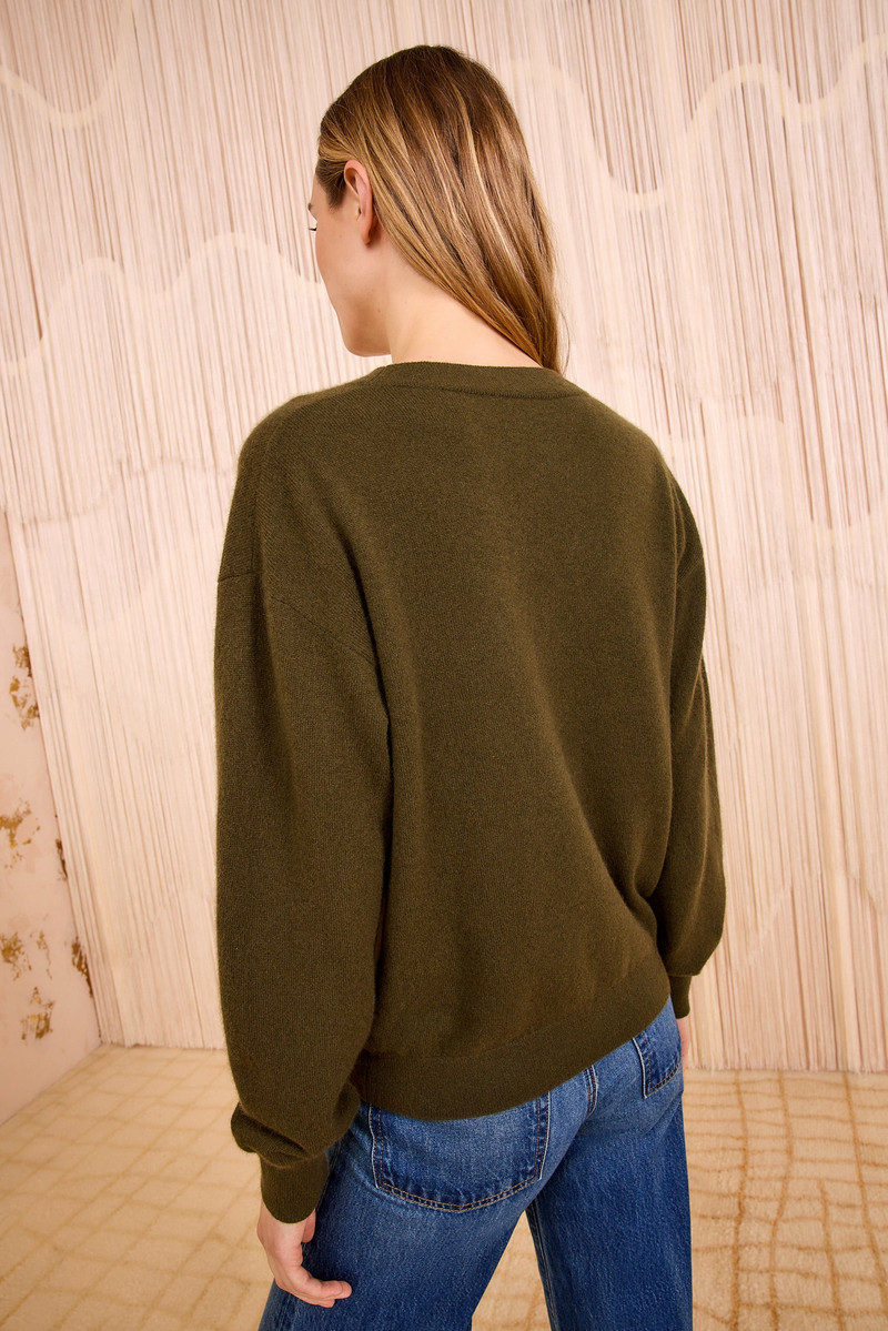 Ryla Cashmere V–Neck Pullover 5